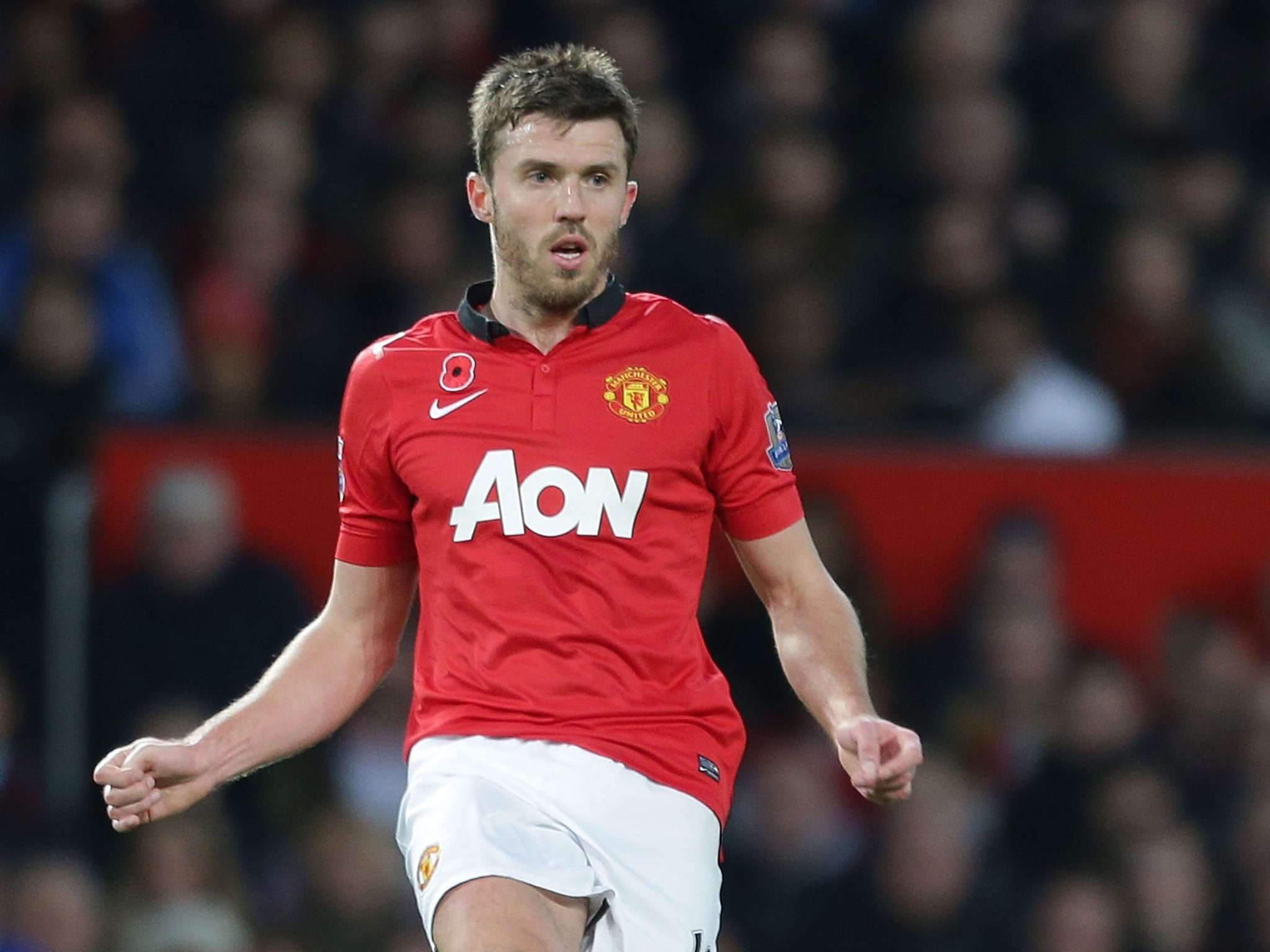 Carrick is not due back until later this month