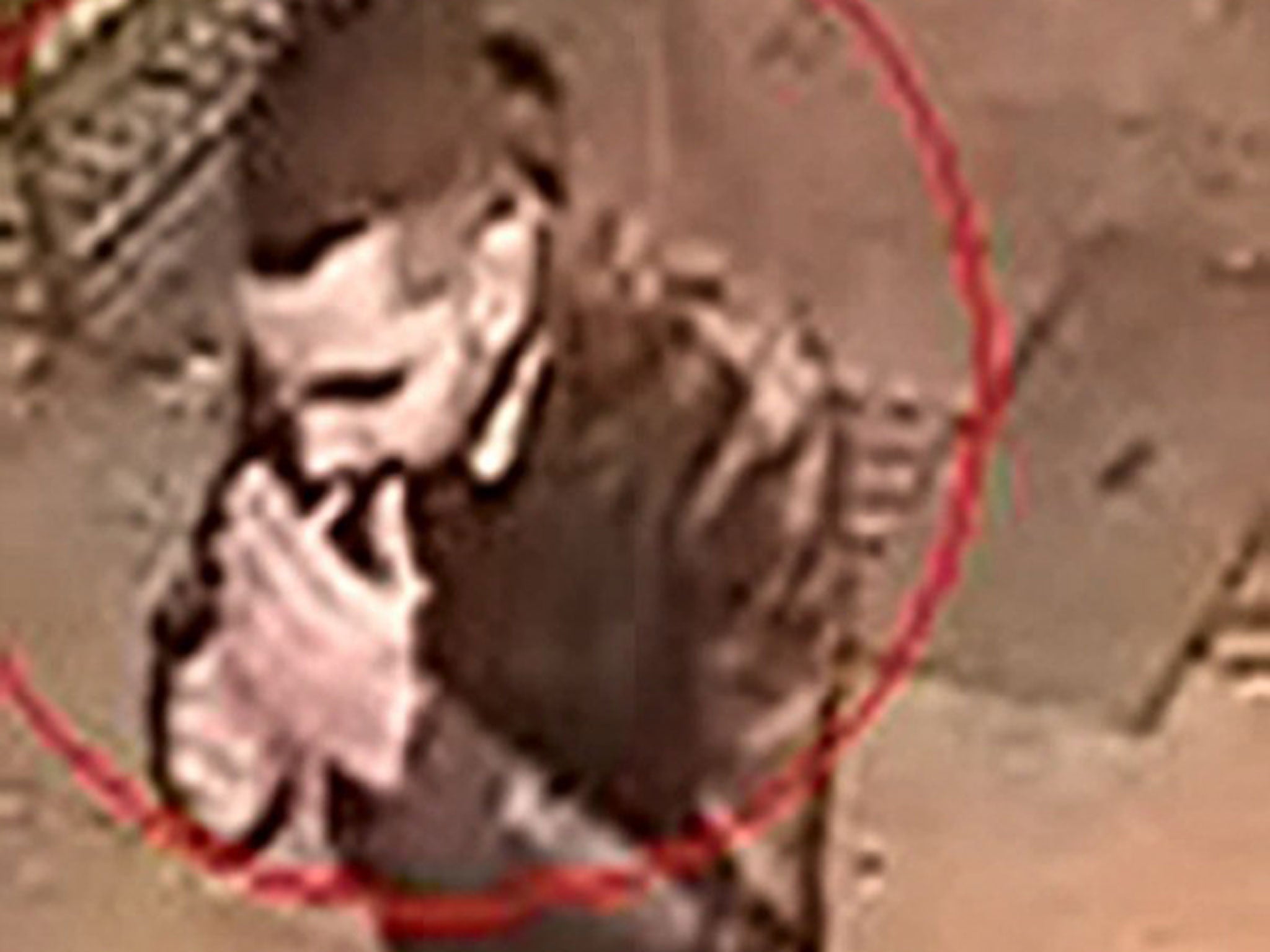 Police released this image today after a 30-year-old woman was stabbed in the thigh on November 3 at around 3am