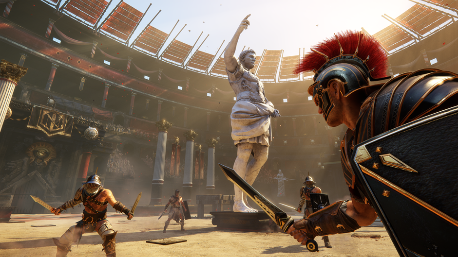Ryse: Son of Rome (pictured) is a swords'n'sandals epic and an Xbox One exclusive.