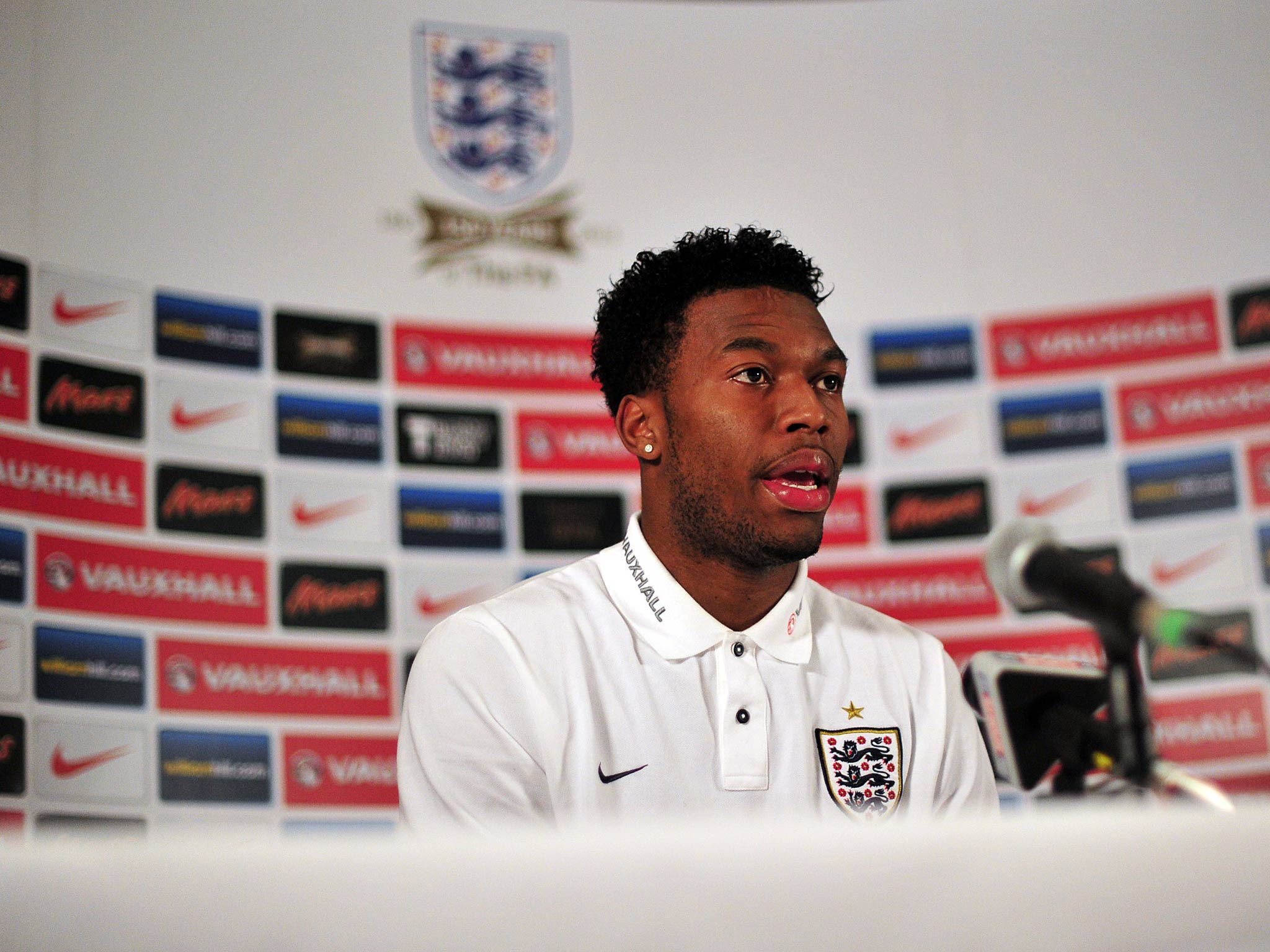 Liverpool and England striker Daniel Sturridge