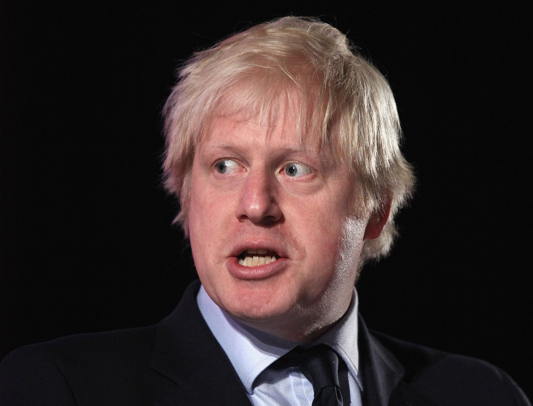 London Mayor Boris Johnson says people should stop 'bashing' the super-rich