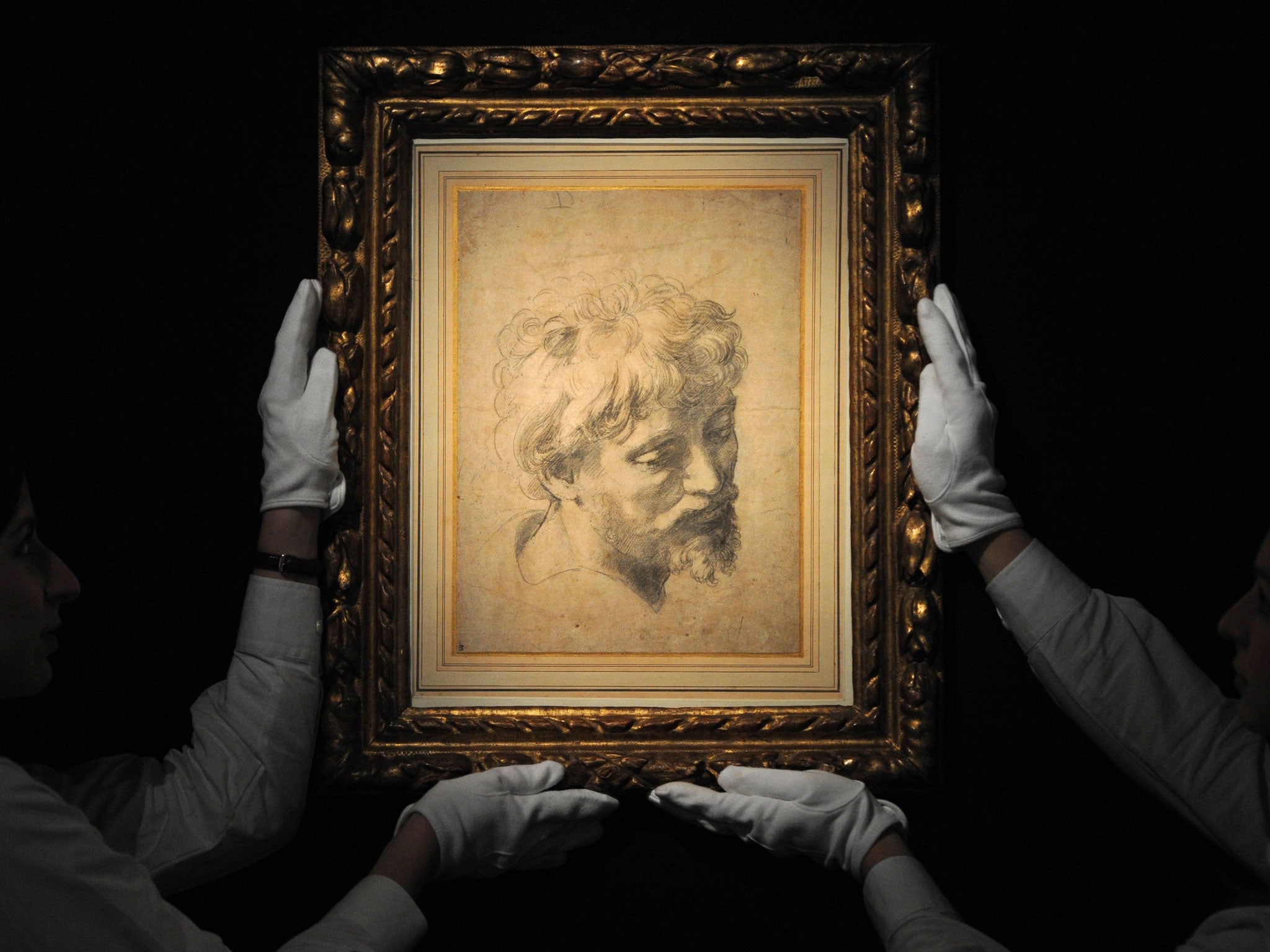 Raphael's 'Head of a Young Apostle' sold for £29.7 Million