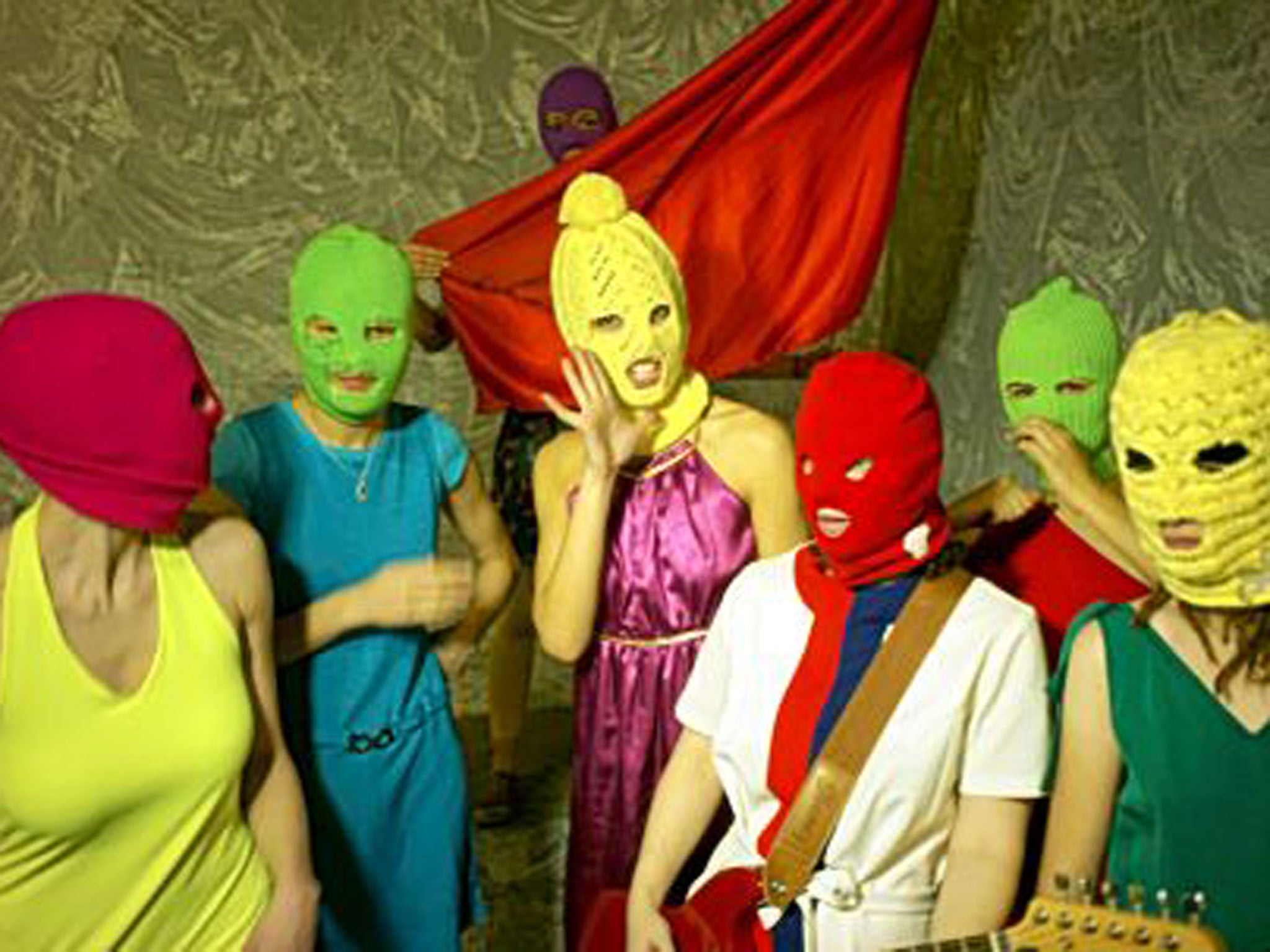 Loud colours: Pussy Riot