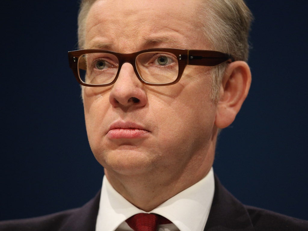 Education Secretary Michael Gove