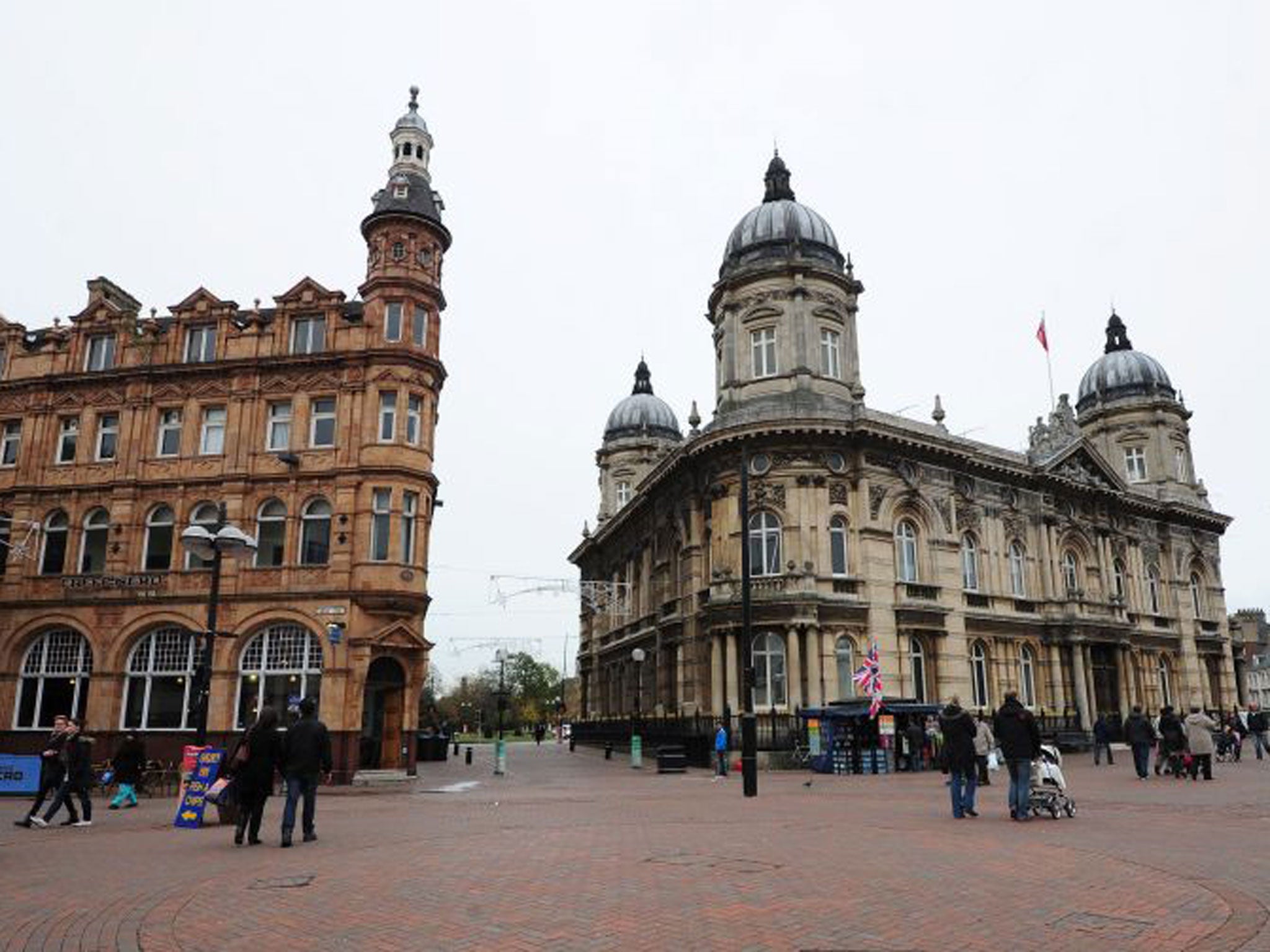 Queen Victoria Square, Hull. Today it was announced Hull would be City of Culture in 2017