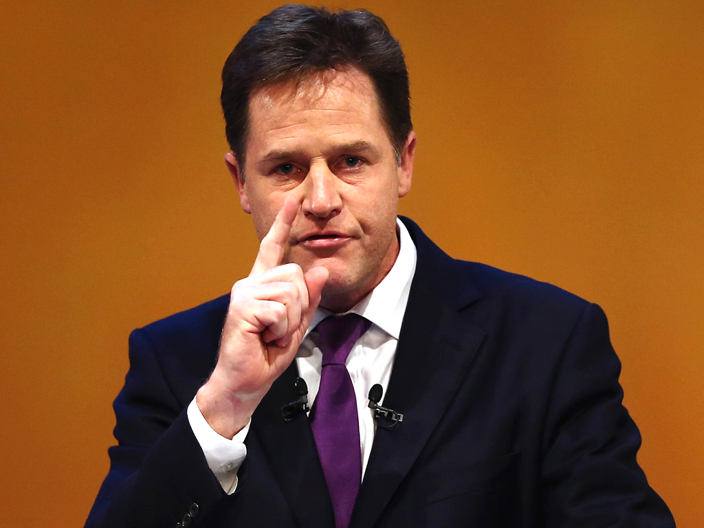 Nick Clegg has now swung to support the Tories’ campaign on immigration