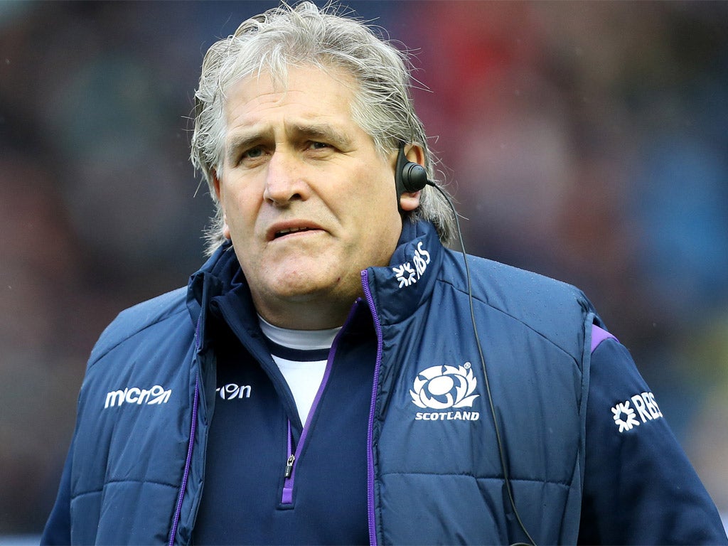 Scott Johnson, Scotland’s interim head coach