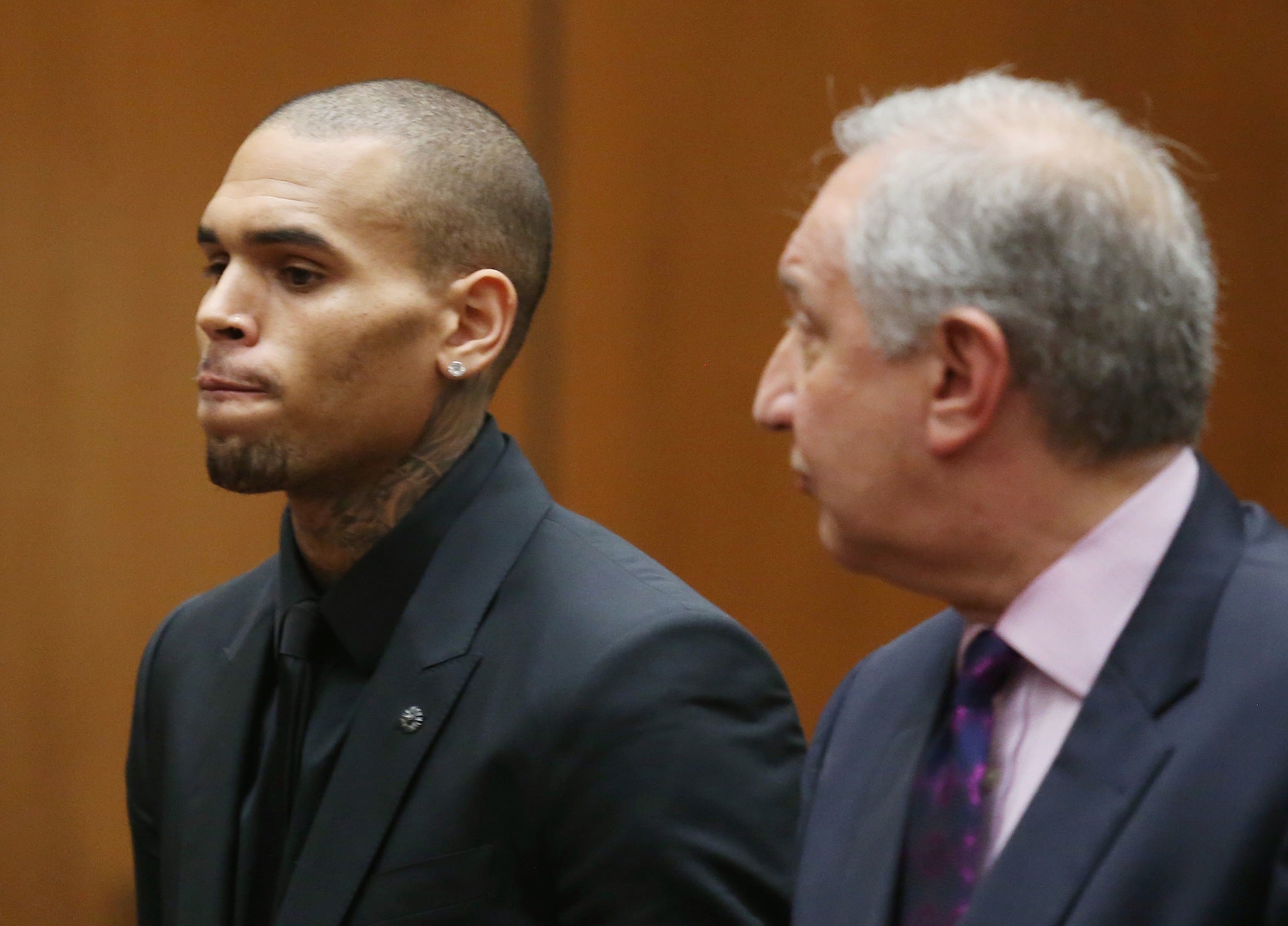 Singer Chris Brown was ordered back to rehab for three months on 20 November to be treated for anger management issues