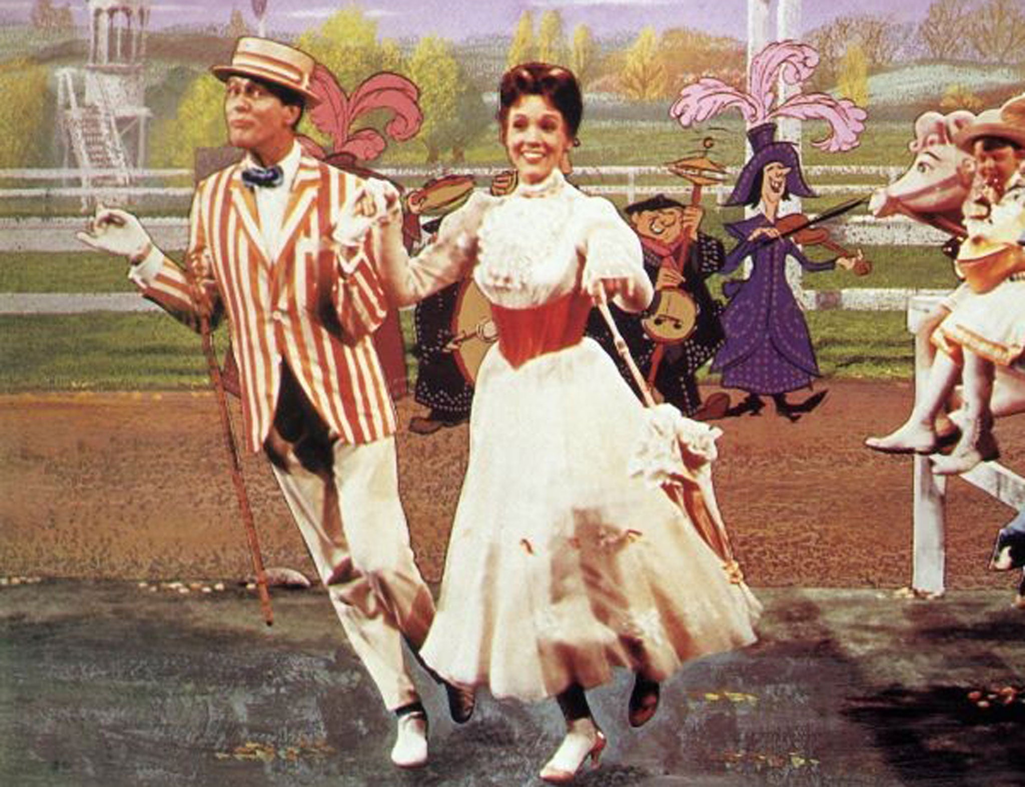 Vaudeville: Dick Van Dyke and Julie Andrews in ‘Mary Poppins