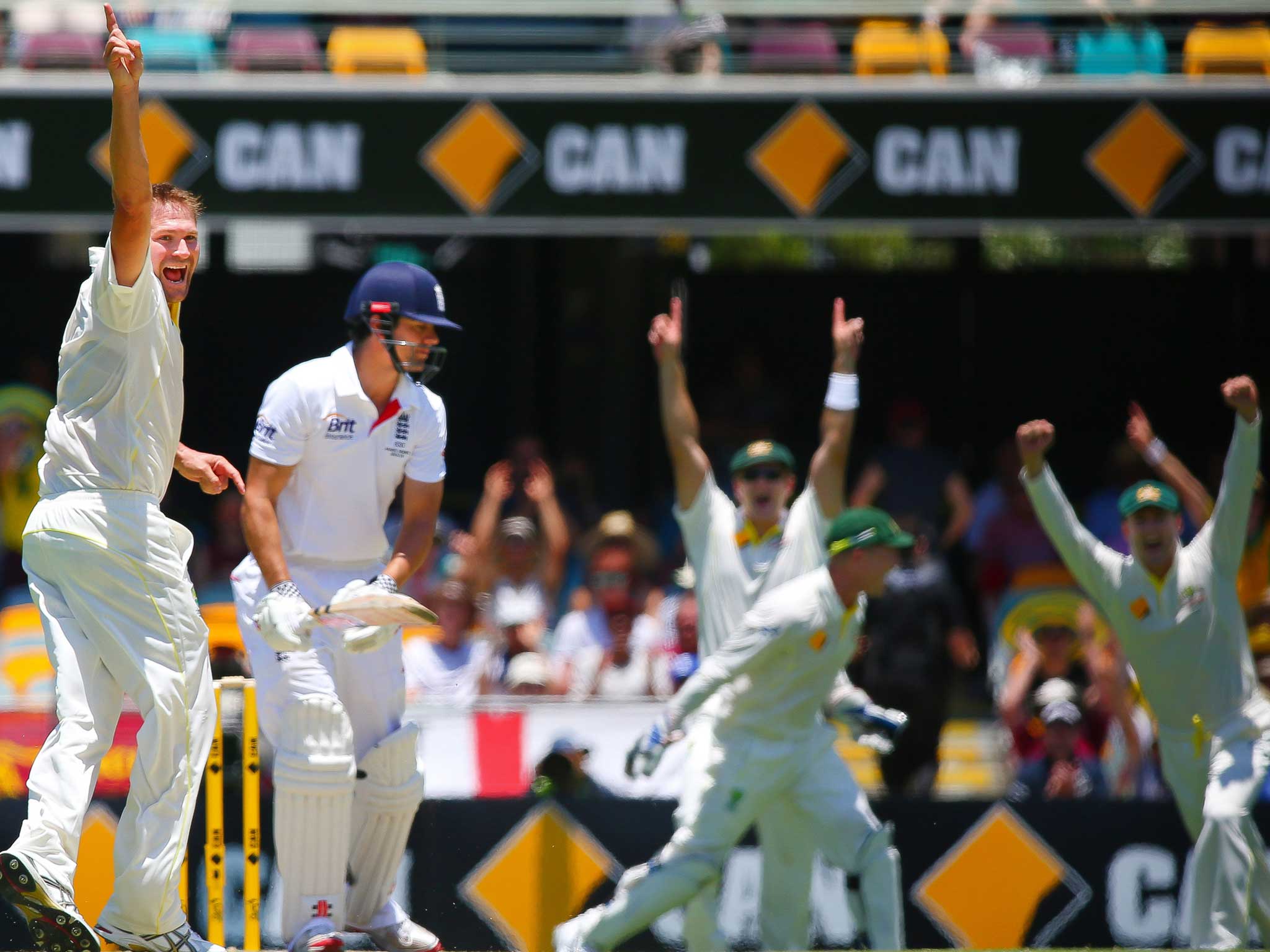 Australian bowler Ryan Harris