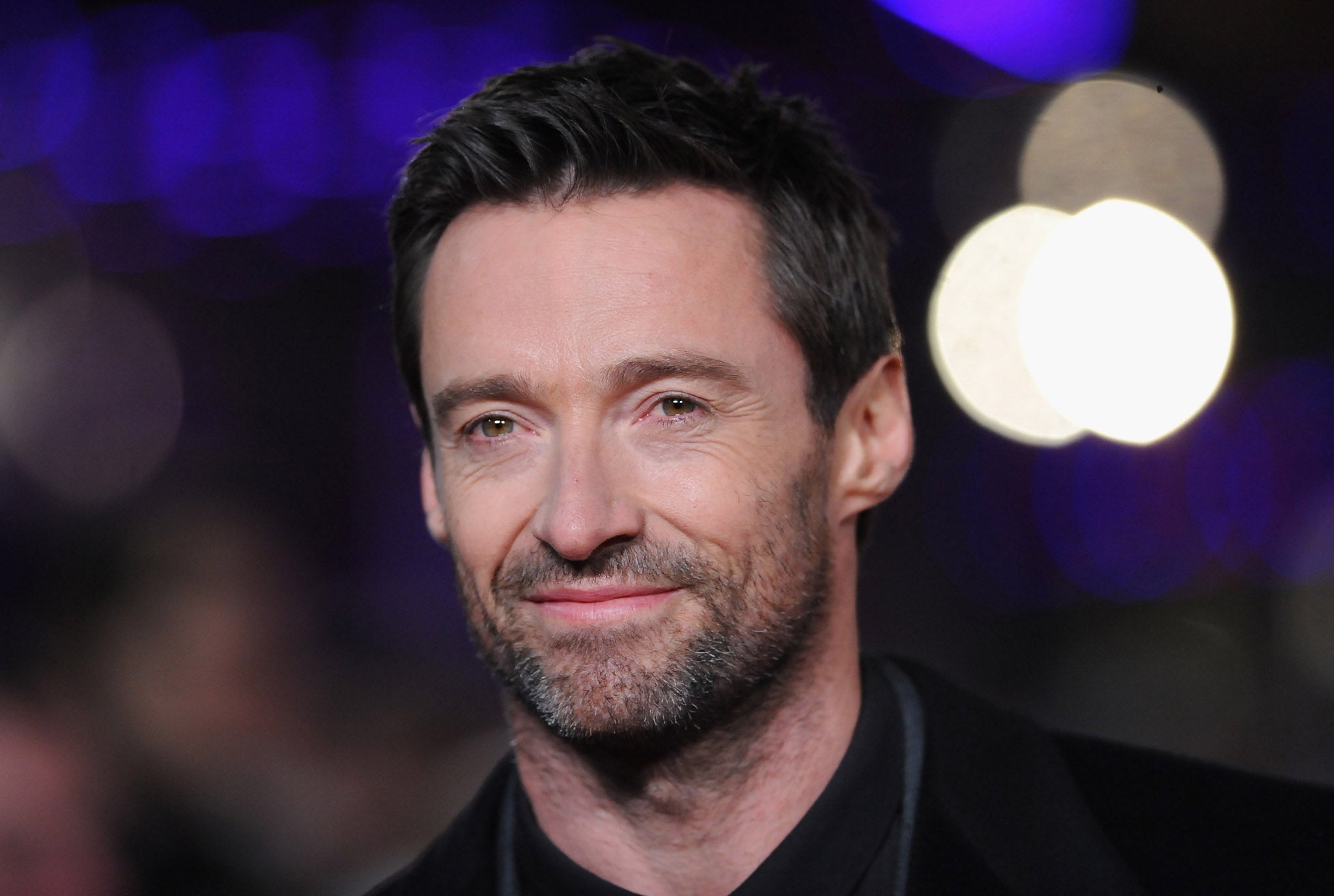 Hugh Jackman attends the Les Miserables world premiere