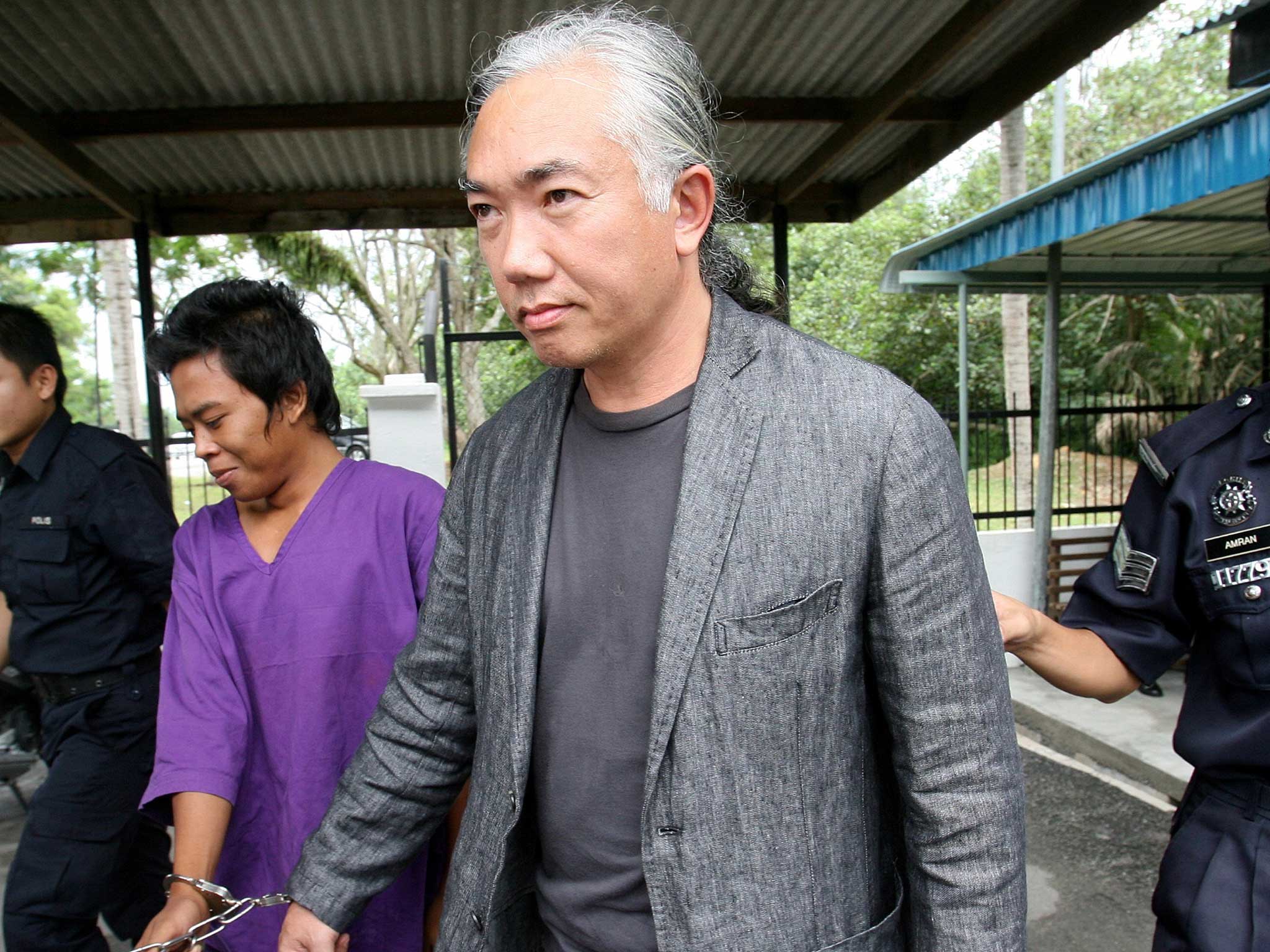 Malaysian wildlife trafficker Anson Wong in 2010