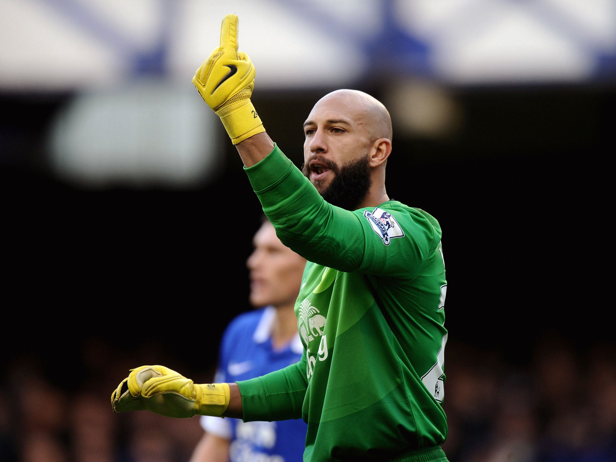 Tim Howard of Everton