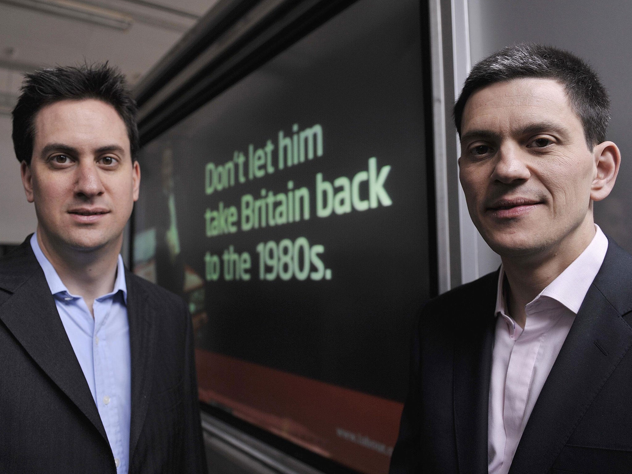 Ed Miliband said that his relationship with brother David is 'healing'