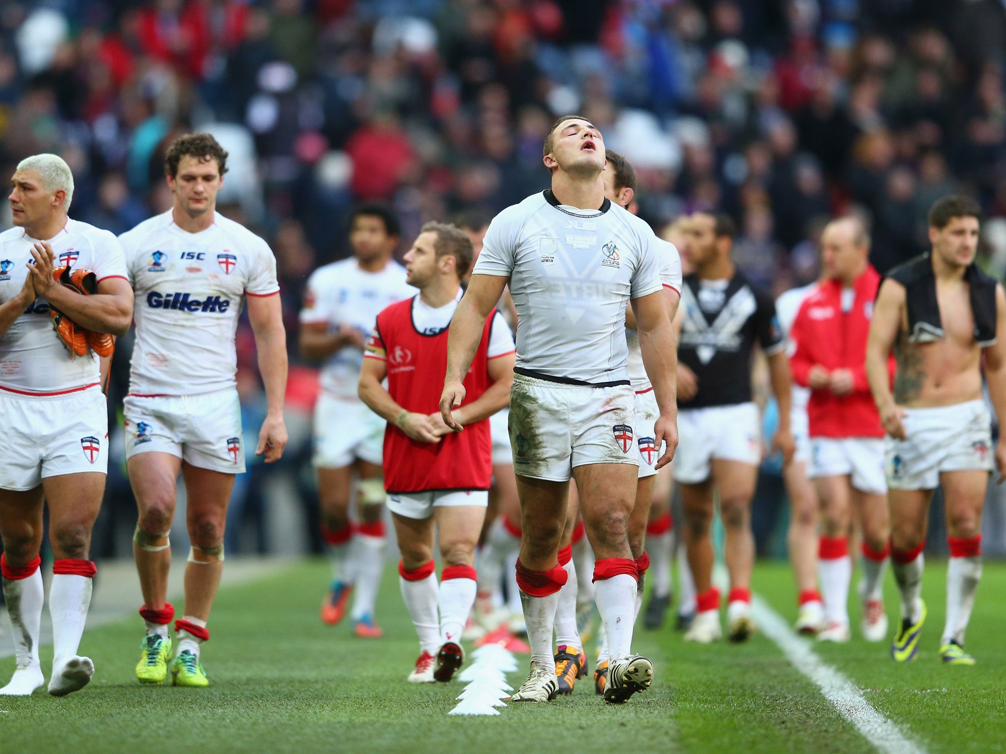 Sam Burgess contemplates what might have been after England's defeat to New Zealand