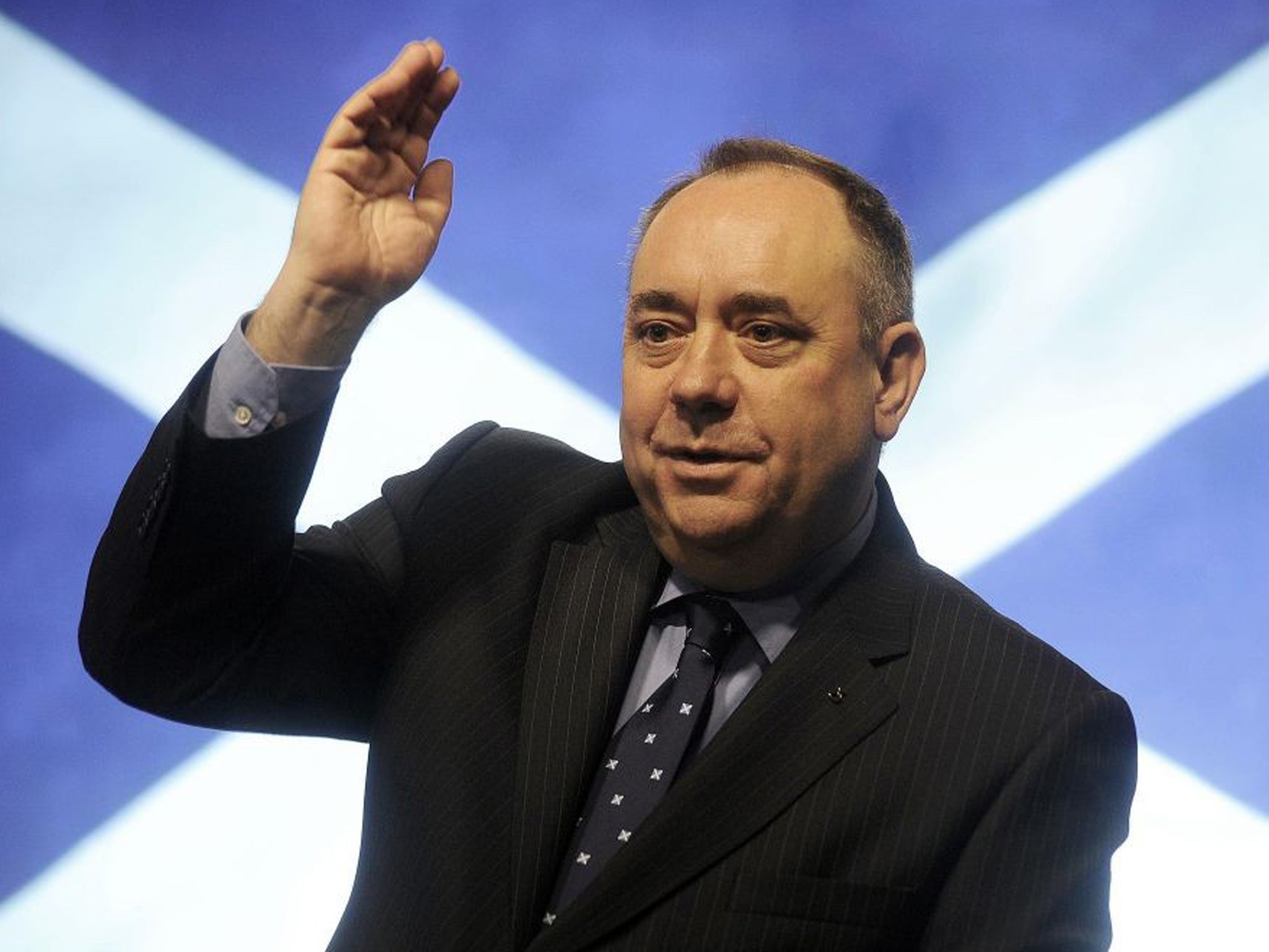 Danny Alexander, the Liberal Democrat Chief Treasury Secretary, has written to Alex Salmond, the First Minister of Scotland (pictured), to warn him about an average £1,000 rise in income tax per person