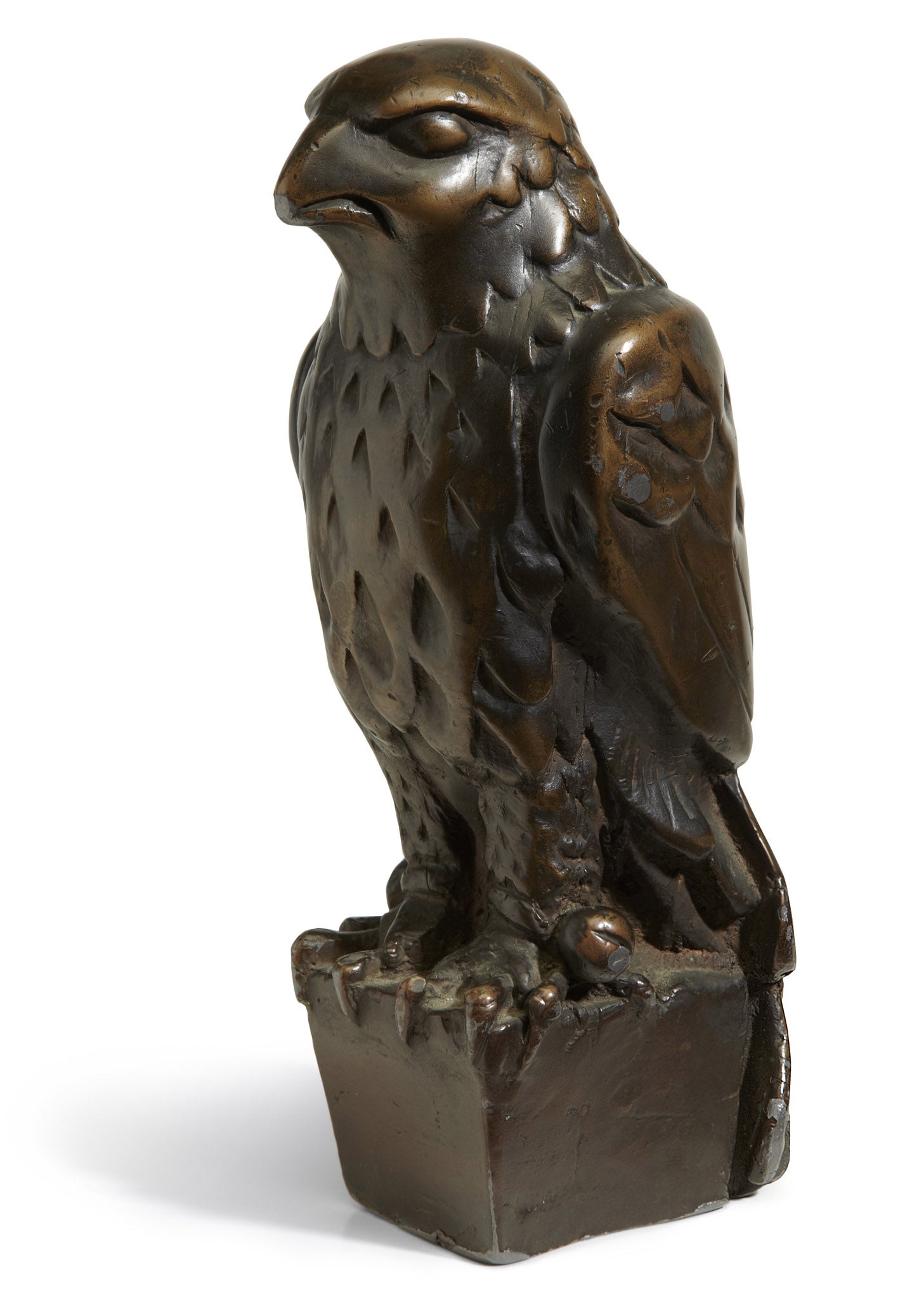 The statuette of the Maltese Falcon sold for $4 million at auction in New York