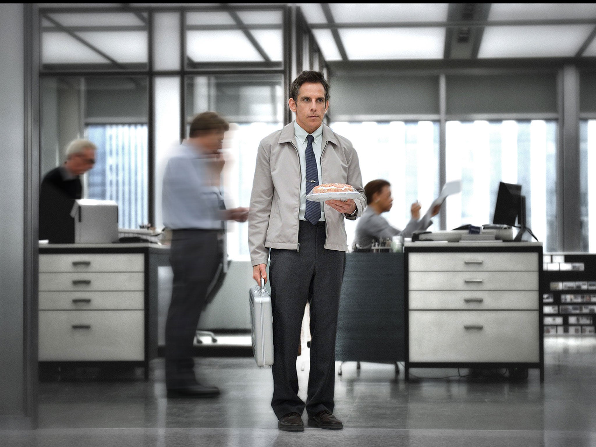 Grey man: Ben Stiller in 'The Secret Life of Walter Mitty'