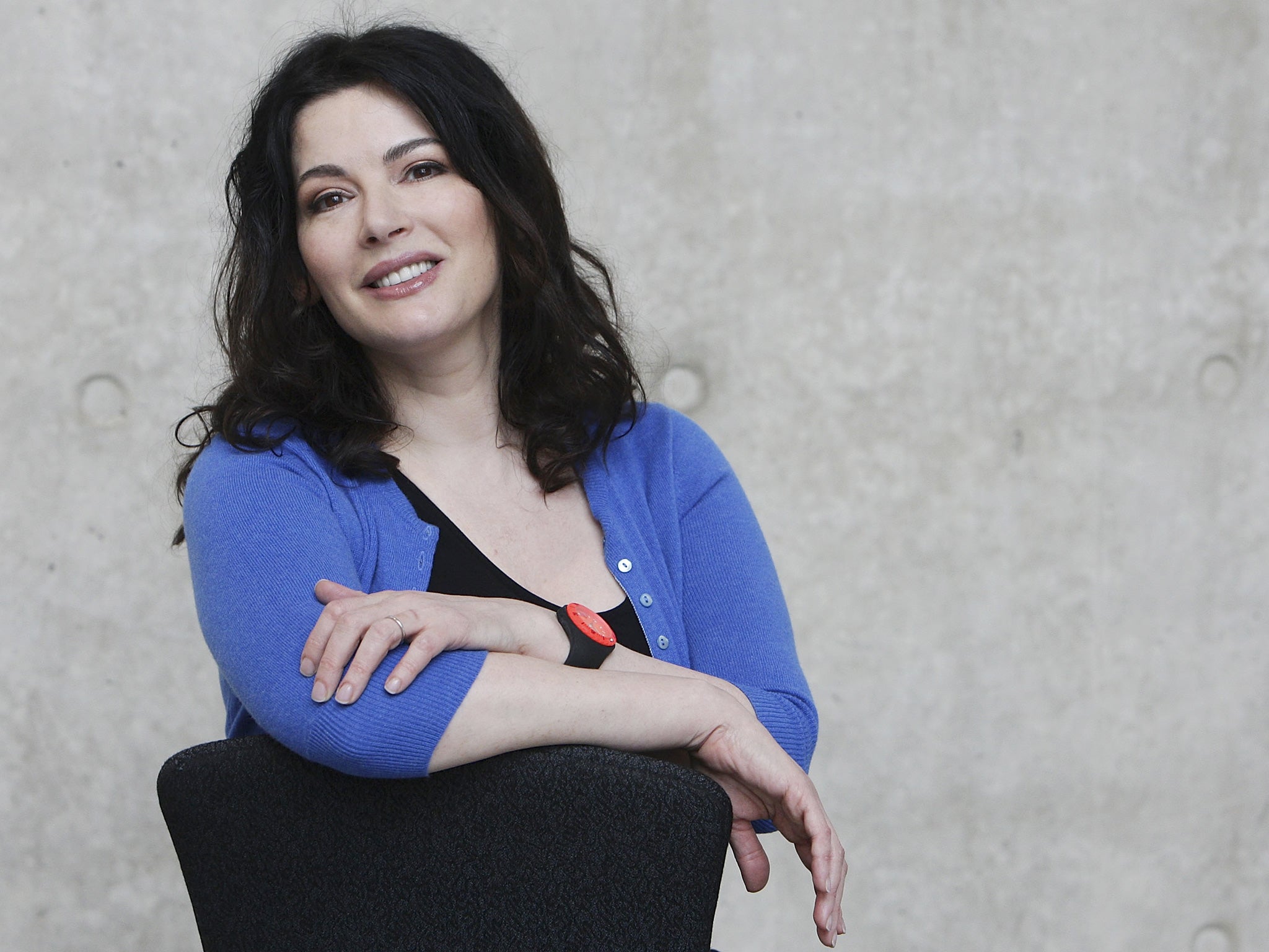 Nigella Lawson had a key role in the Eurovision Song Contest grand final