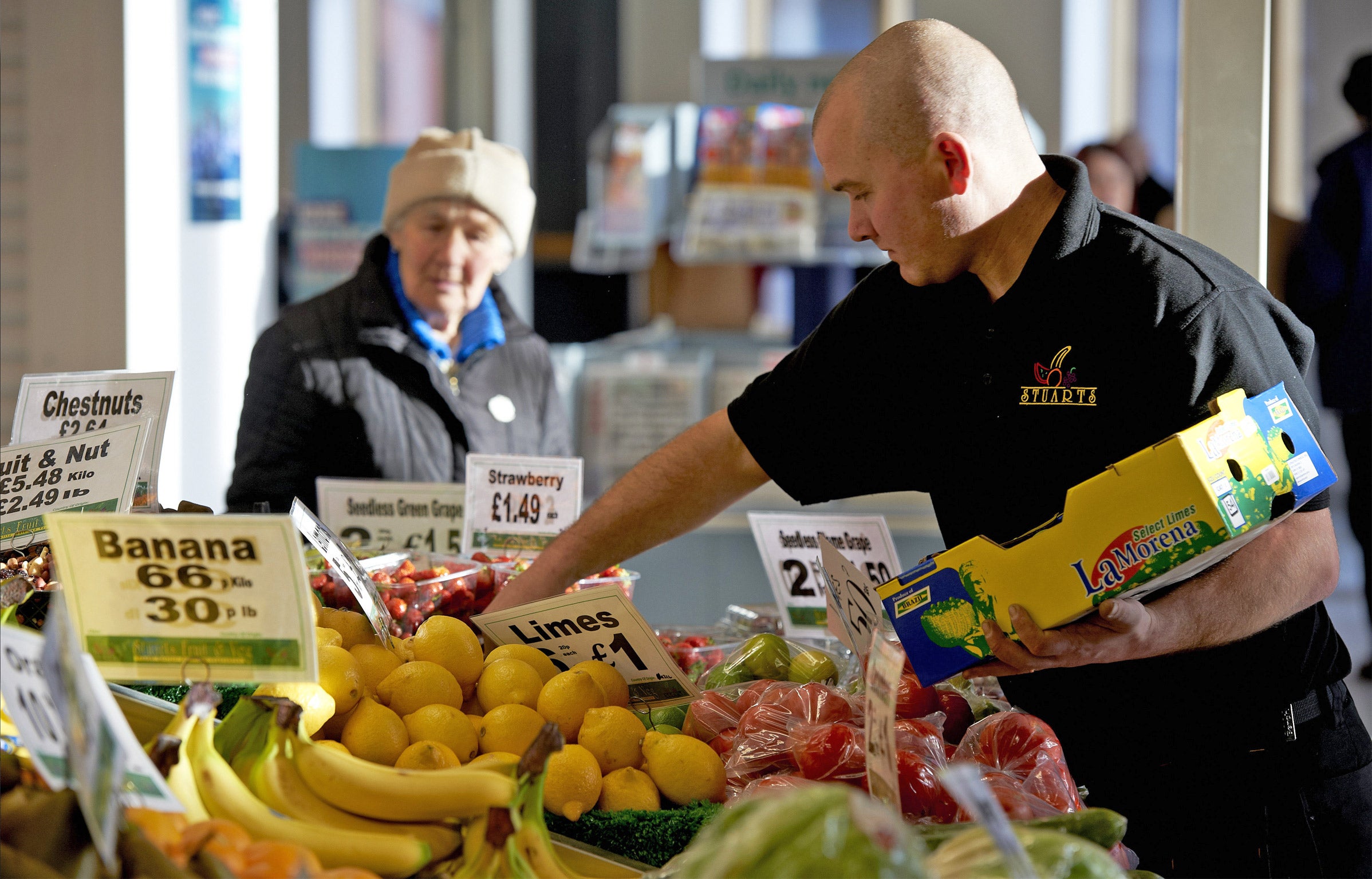 Fare trade: Moor market sells local foods