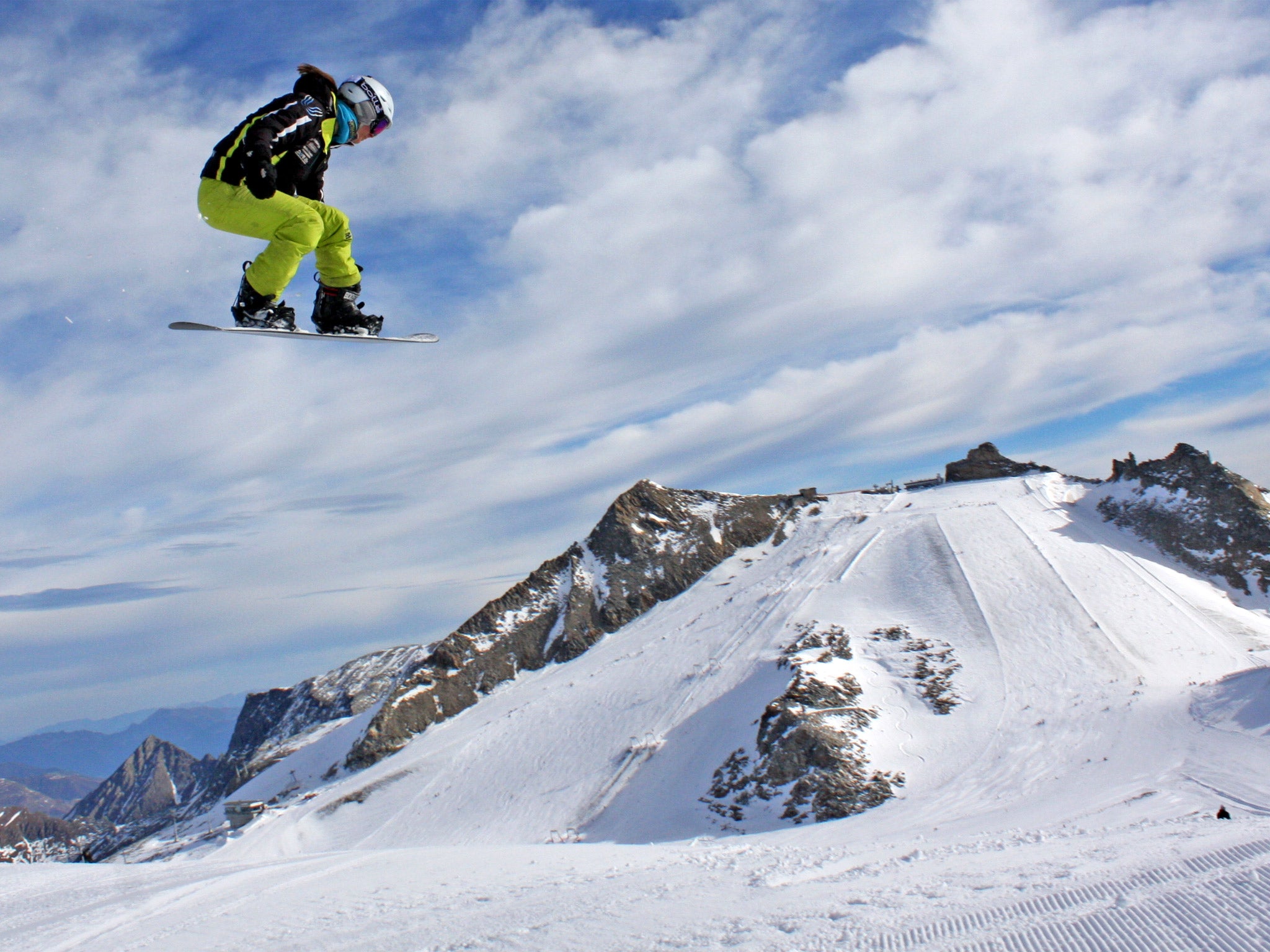 Britain’s Zoe Gillings was eighth in the snowboard cross at the 2010 Vancouver Olympics, and has high hopes of doing better than that in Sochi in 2014