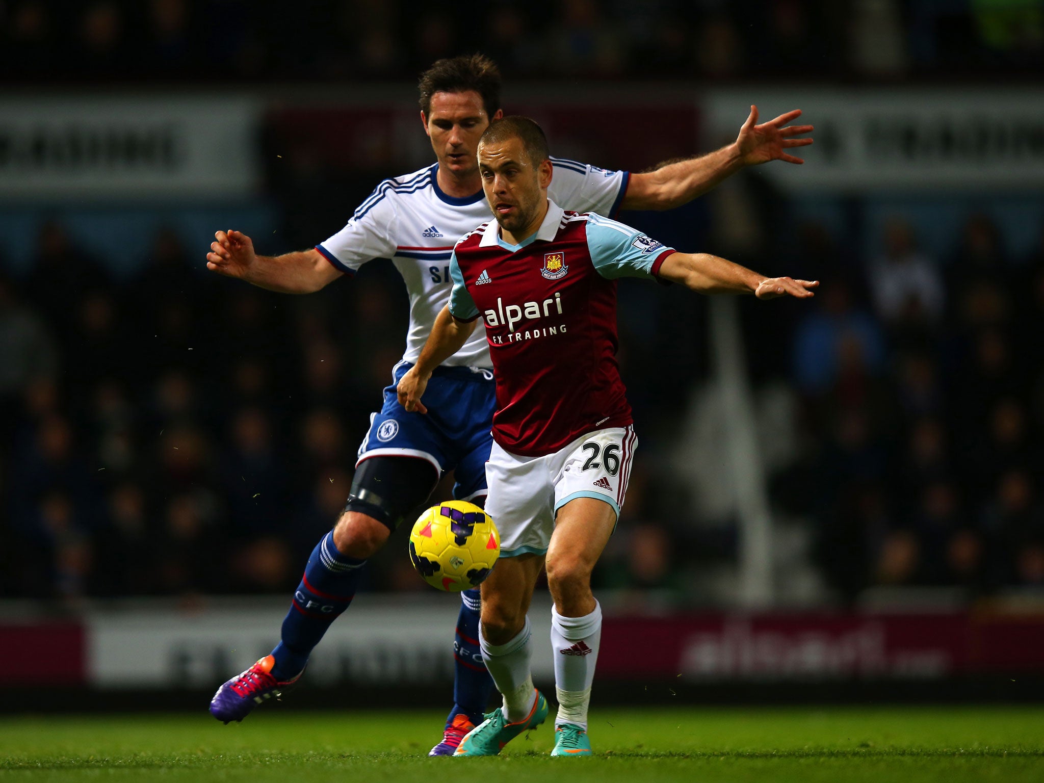 West Ham midfielder Joe Cole could force through a January move away form the club after his early substitution in the defeat to Chelsea