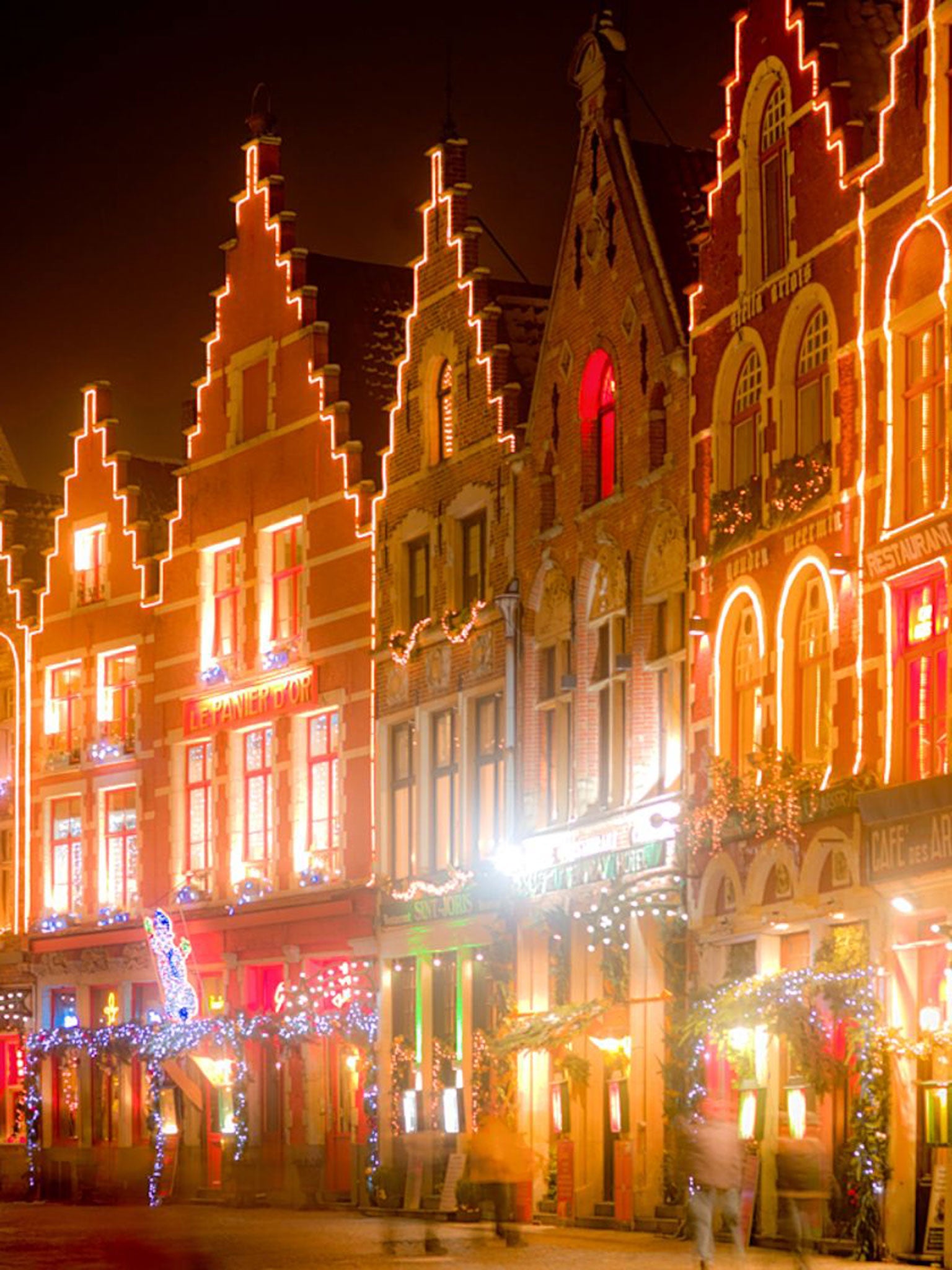 Yule love it: seasonal stalls at the Grote Markt in Bruges