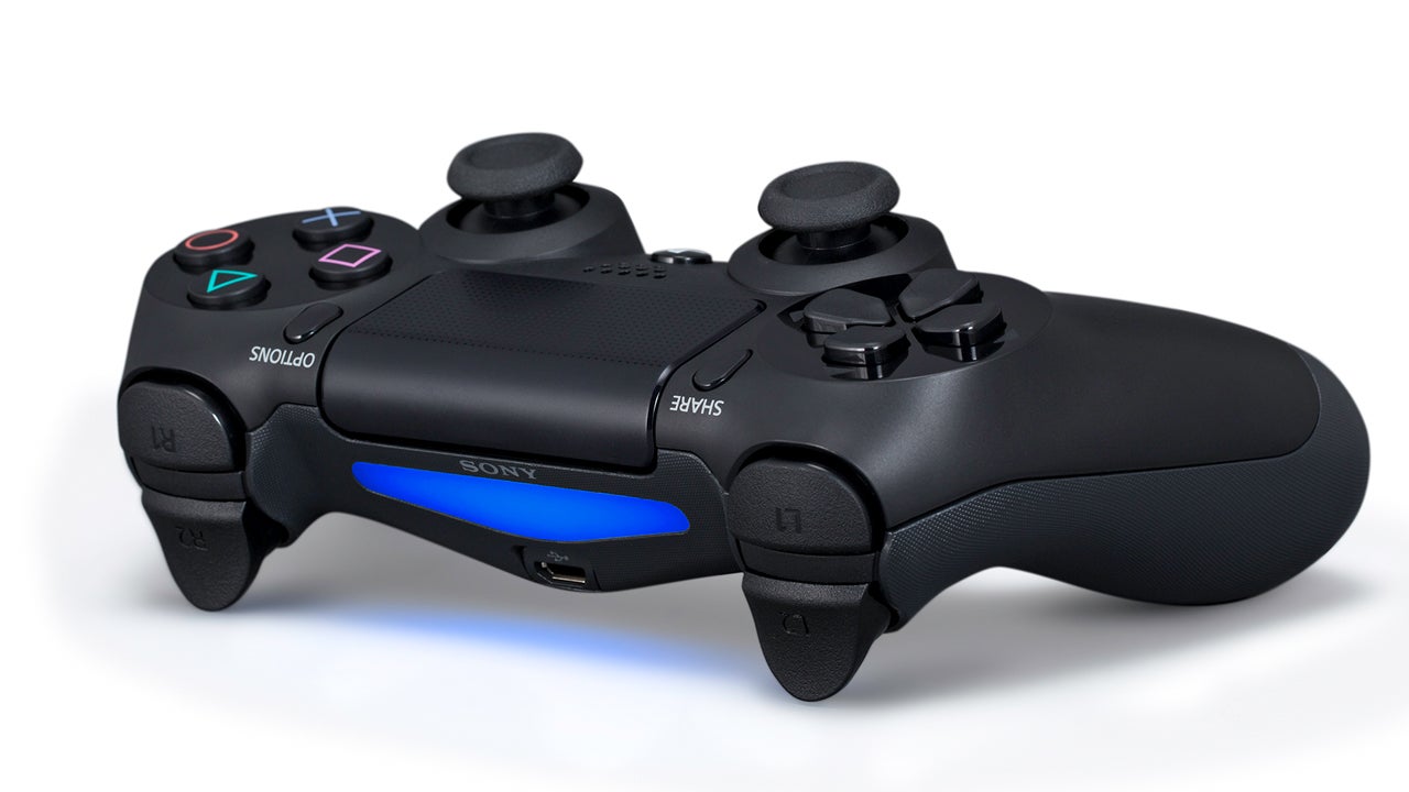 The PS4's DualShock 4 controller. Image credit: Sony.