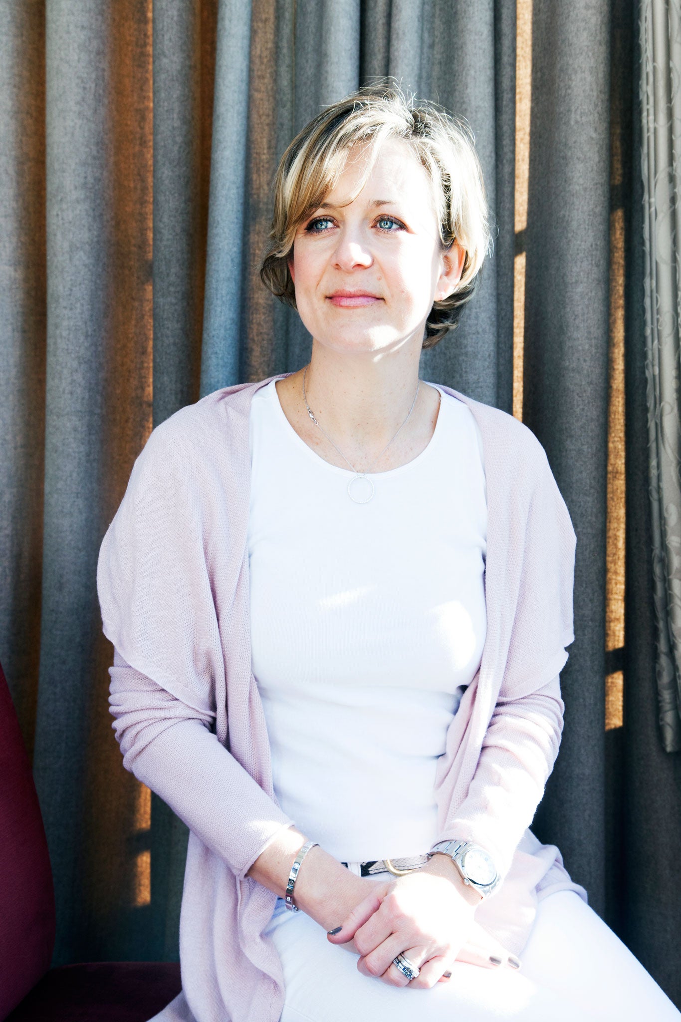 Pilates instructor Heather Johnson, 44, has had a double mastectomy: 'I hate it when people tell me how brave I've been. I took the easy way out. The women who fight cancer are the brave ones'