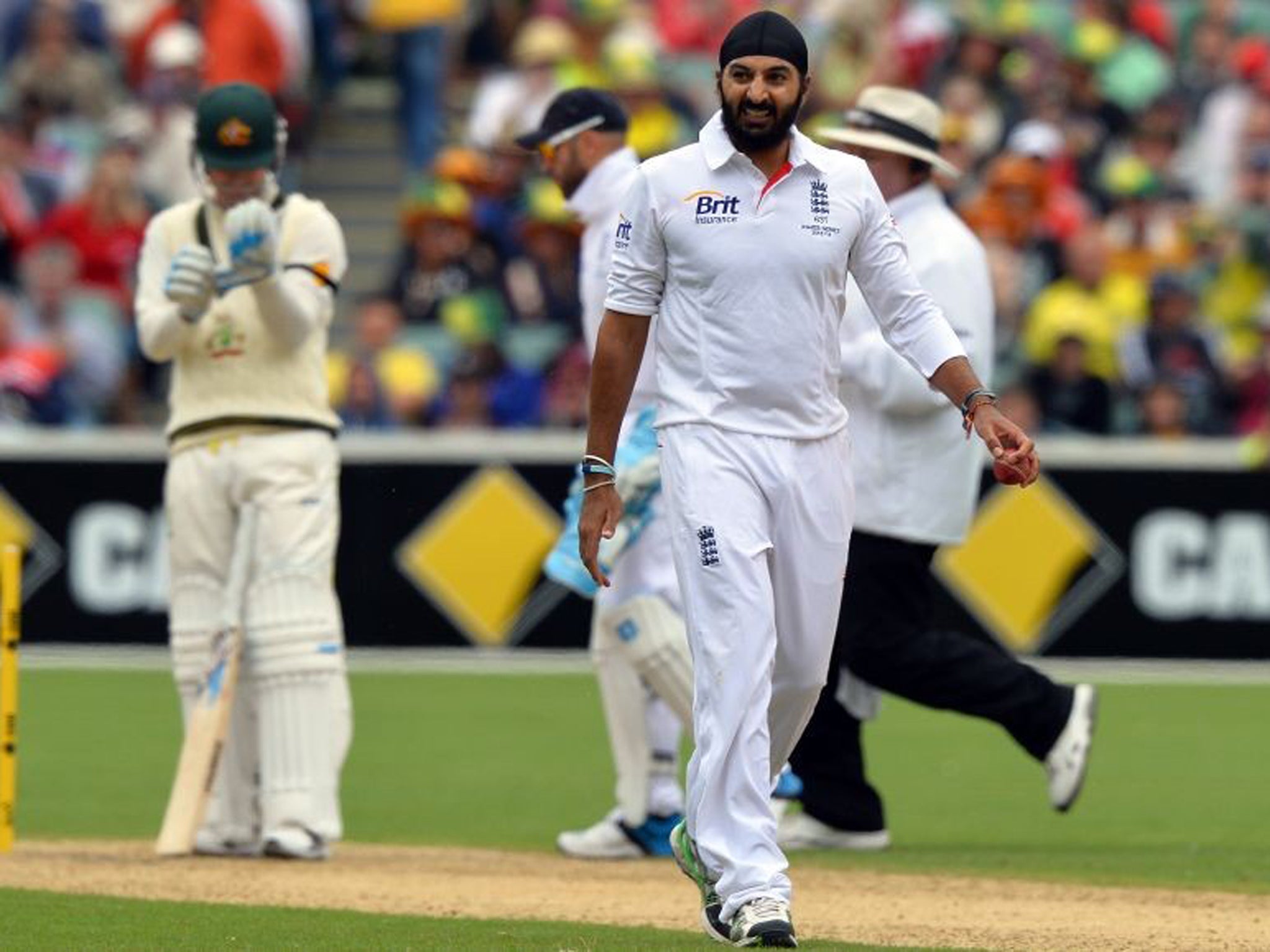 Monty Panesar was recalled to the England Ashes team for the second test