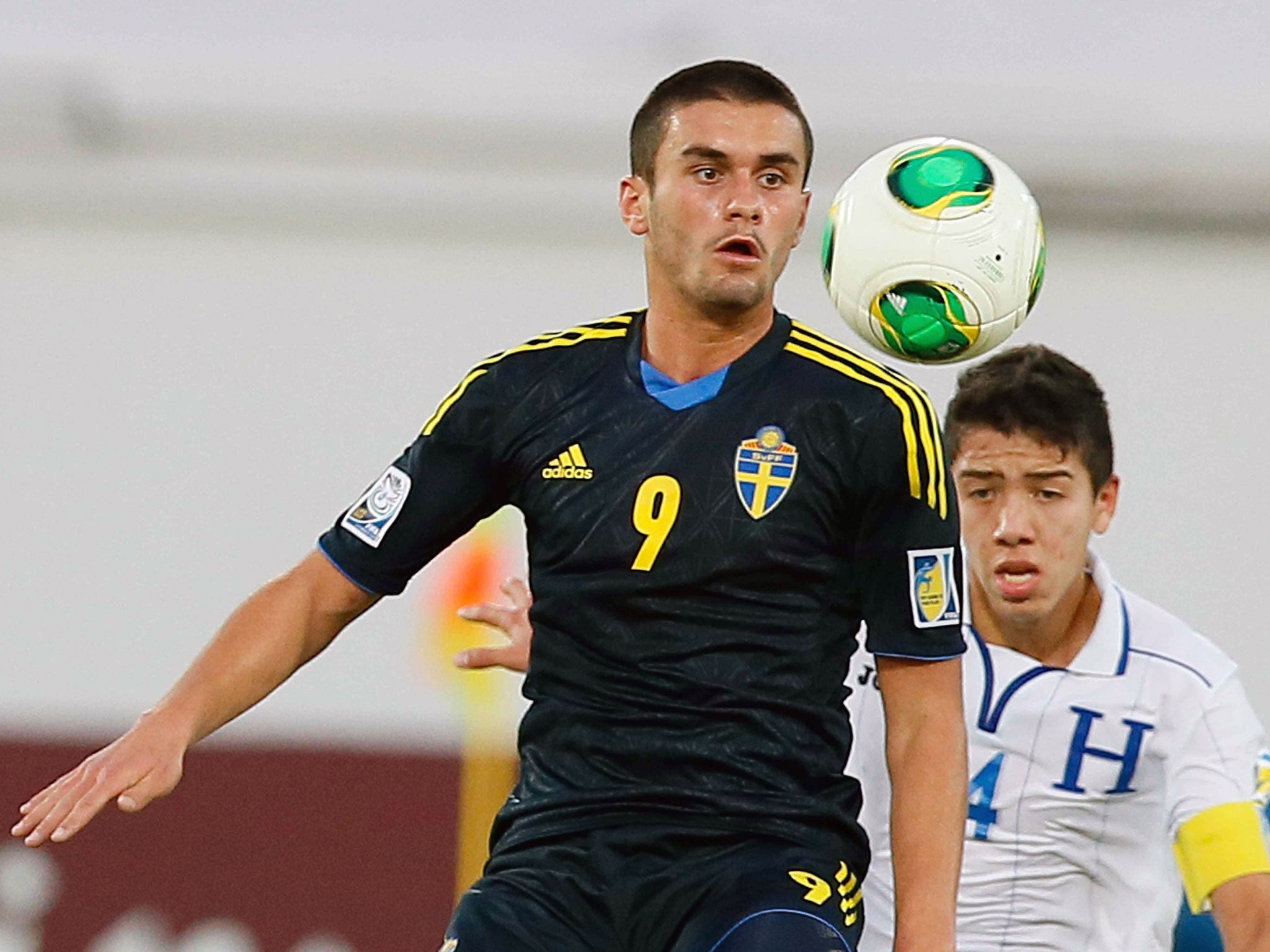 Sweden Under-17 striker Valmir Berisha is said to be close to a move to Liverpool