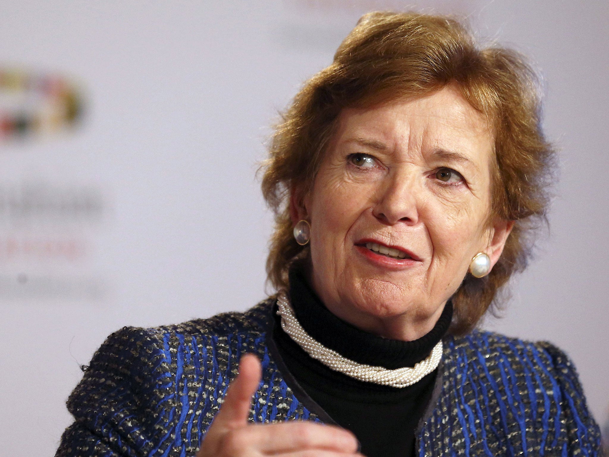 Robinson served as UN high commissioner for human rights from 1997 to 2002 (AFP/Getty)