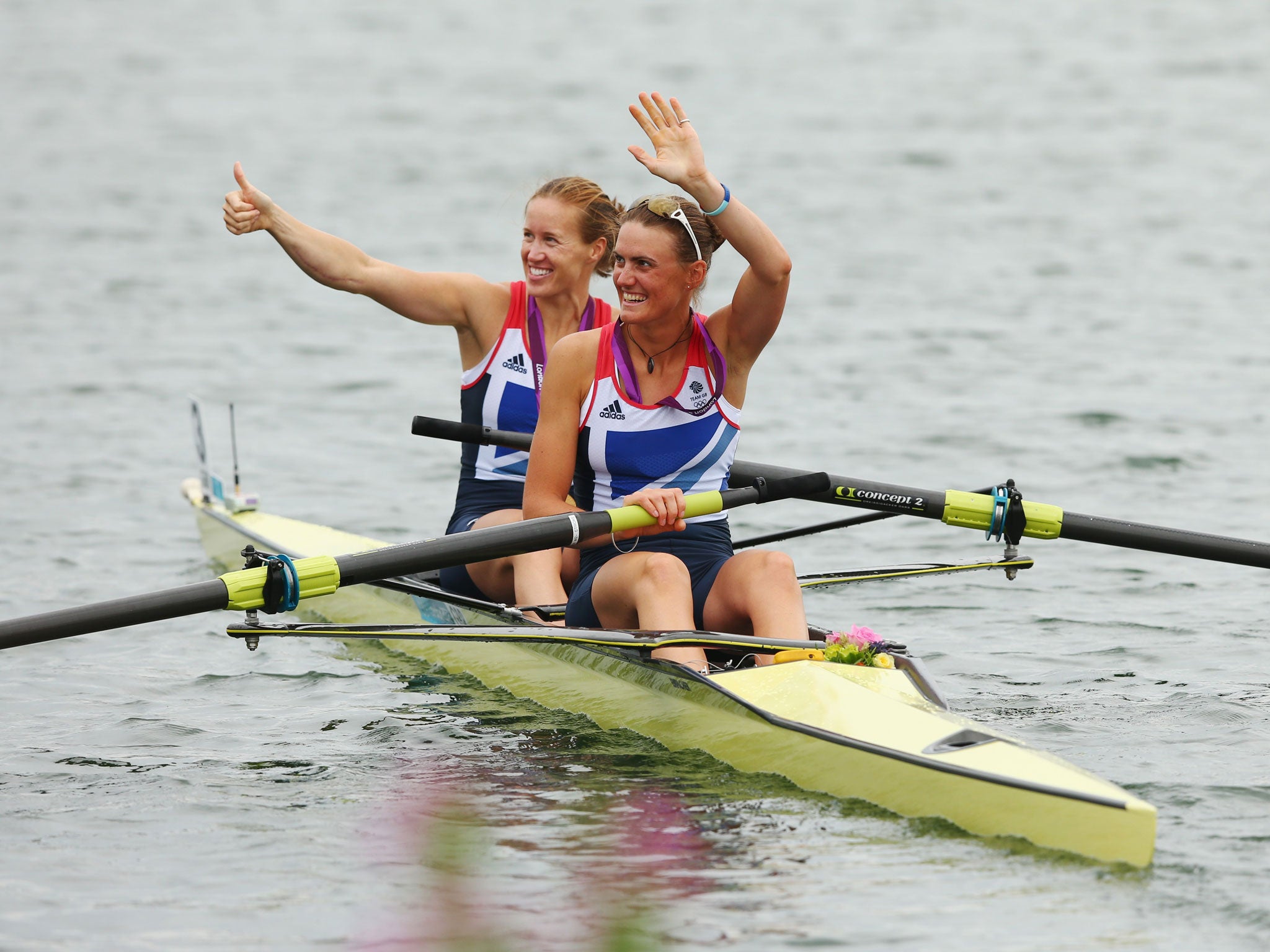 Helen Glover and Heather Stanning kickstarted the Team GB gold rush at London 2012