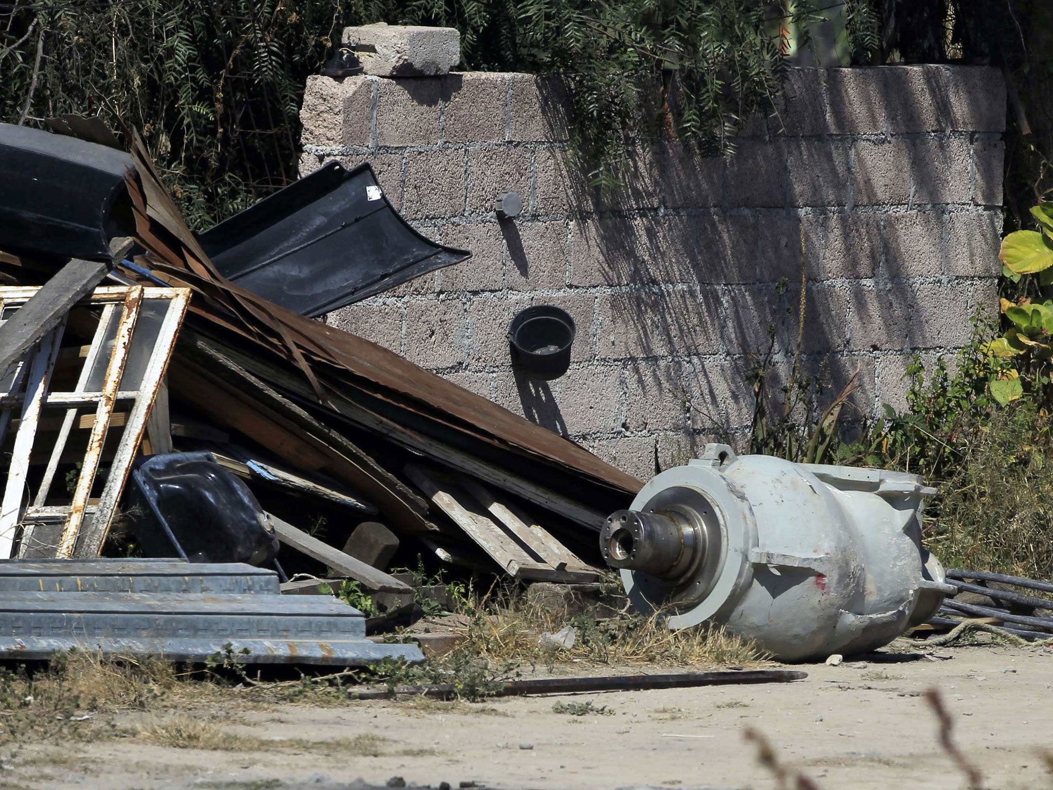 A container reportedly used to transport cobalt-60 was found in a truck in the town of Hueypoxtla