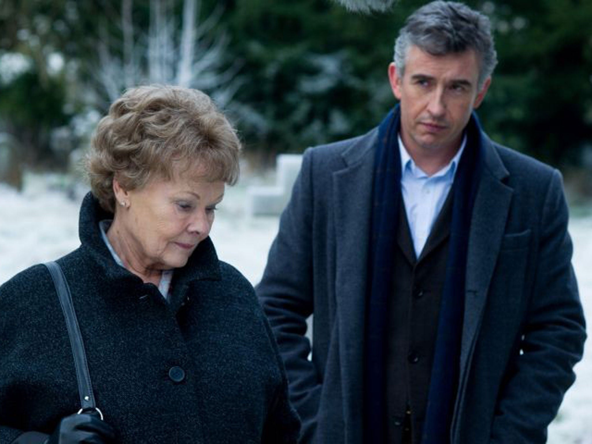 A rare success: Dame Judi Dench and Steve Coogan in Philomena