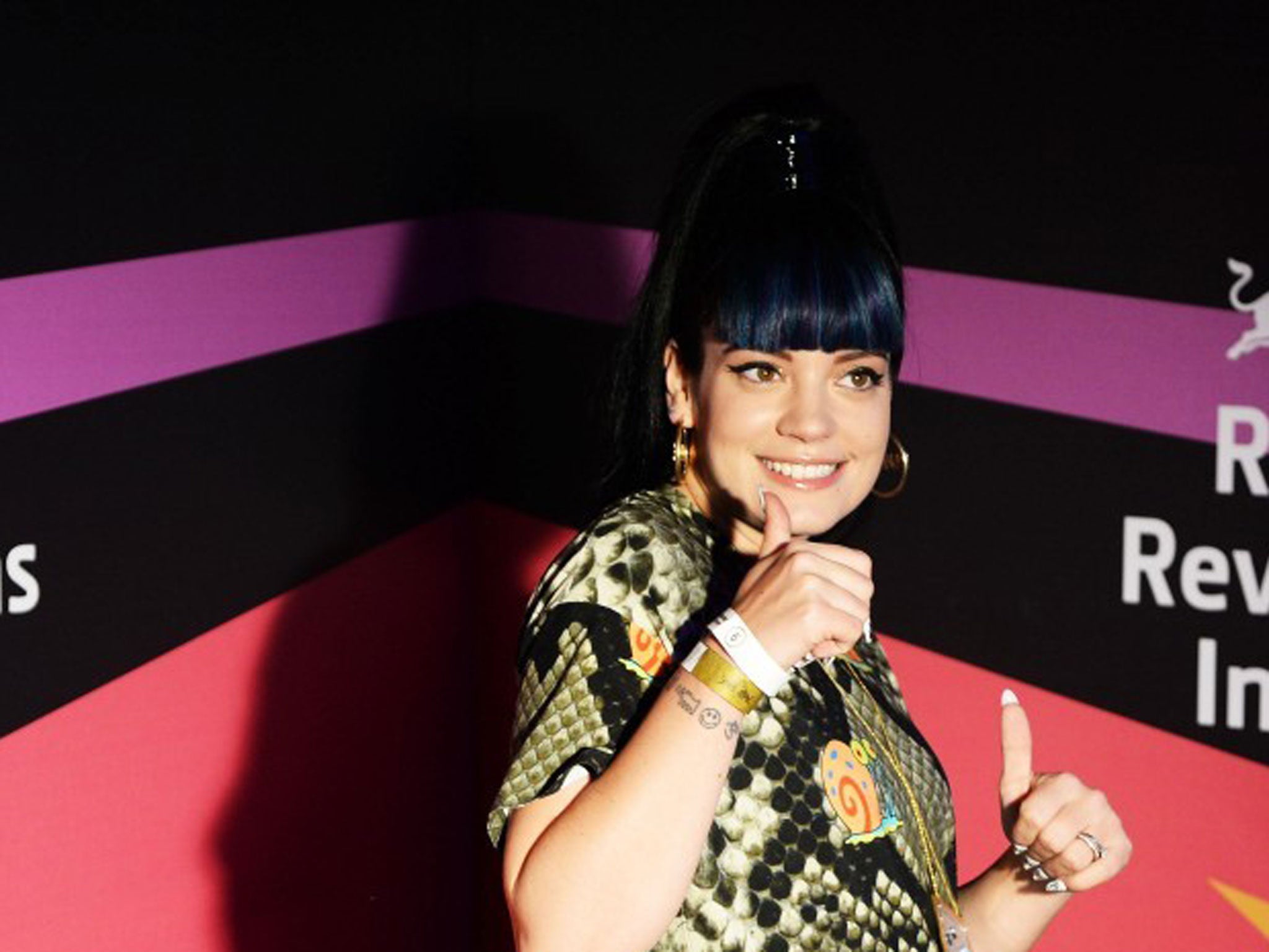Lily Allen is back at number one with her cover of Keane's 'Somewhere Only We Know'