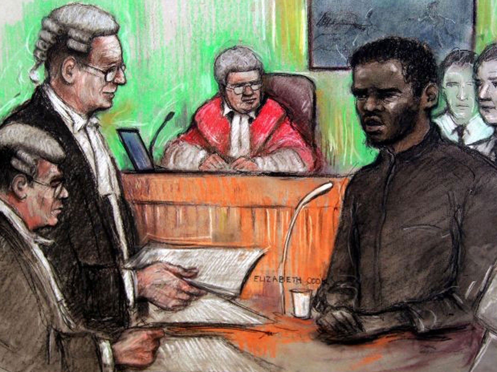 Michael Adebolajo in court