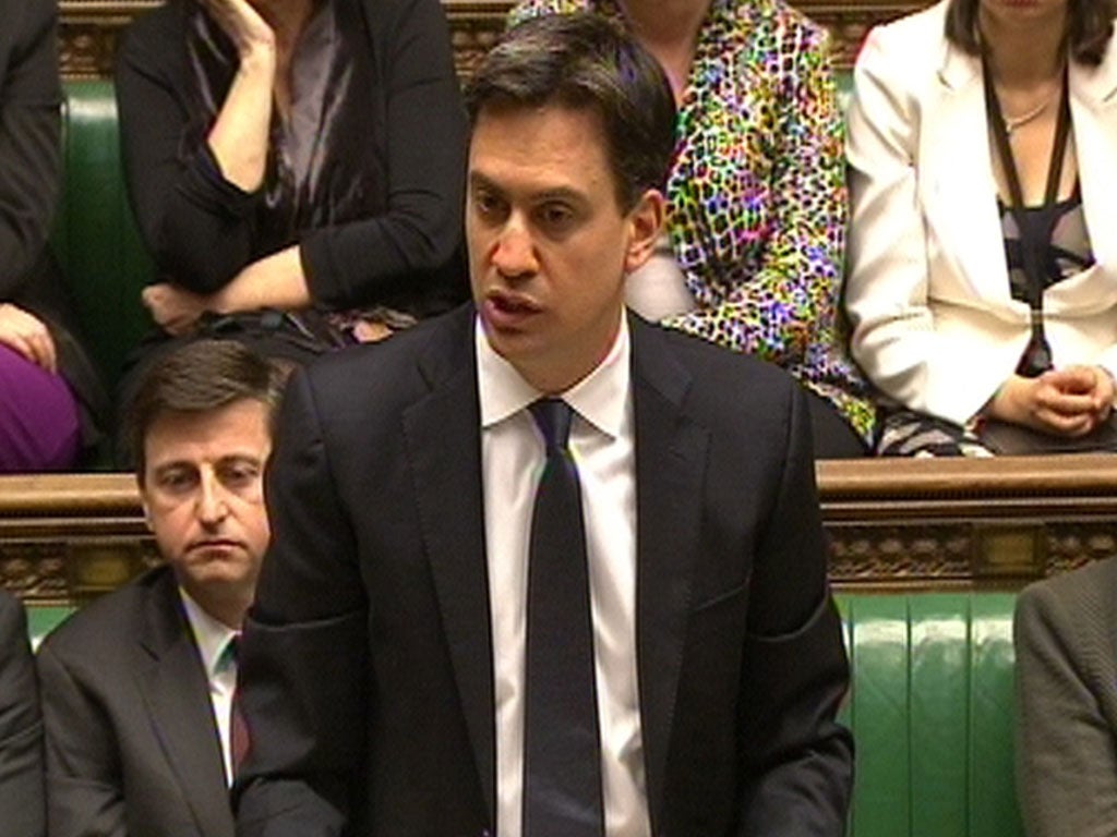 Ed Miliband has argued that the package could not go ahead during the biggest cost of living crisis for a generation