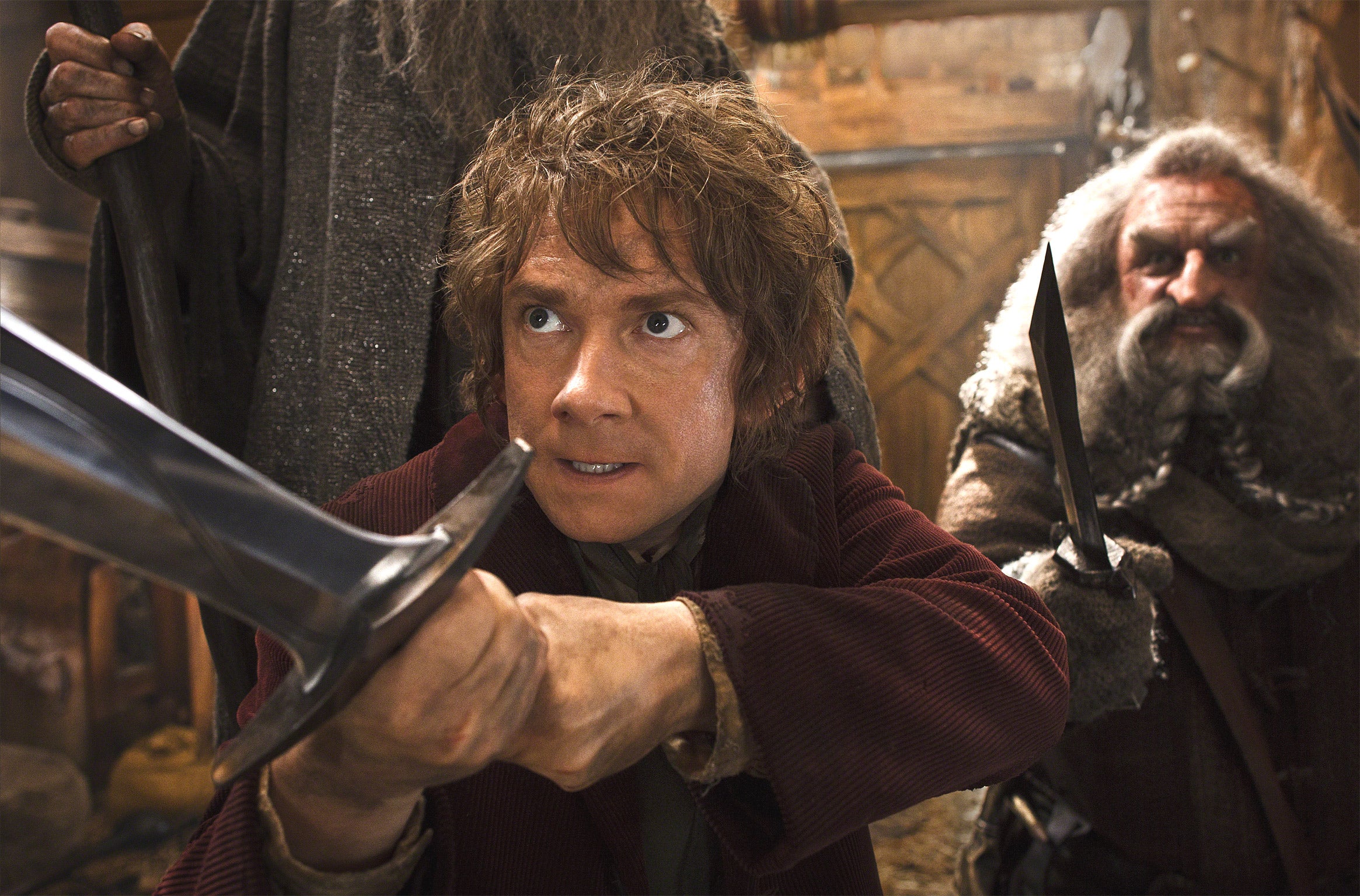 Martin Freeman stars as Bilbo Baggins, 'the one character who is given some depth'