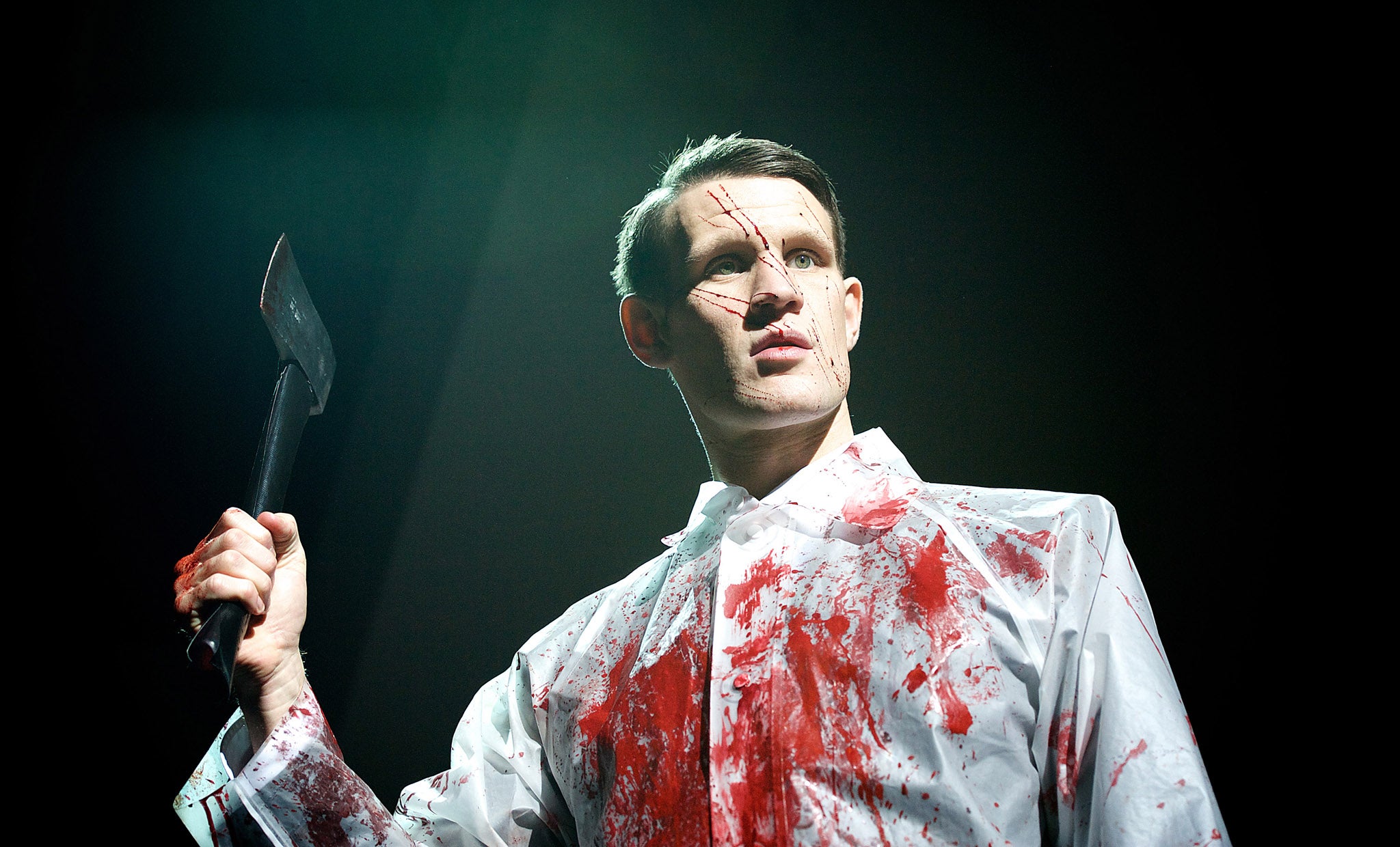 Matt Smith as Patrick Bateman in American Psycho