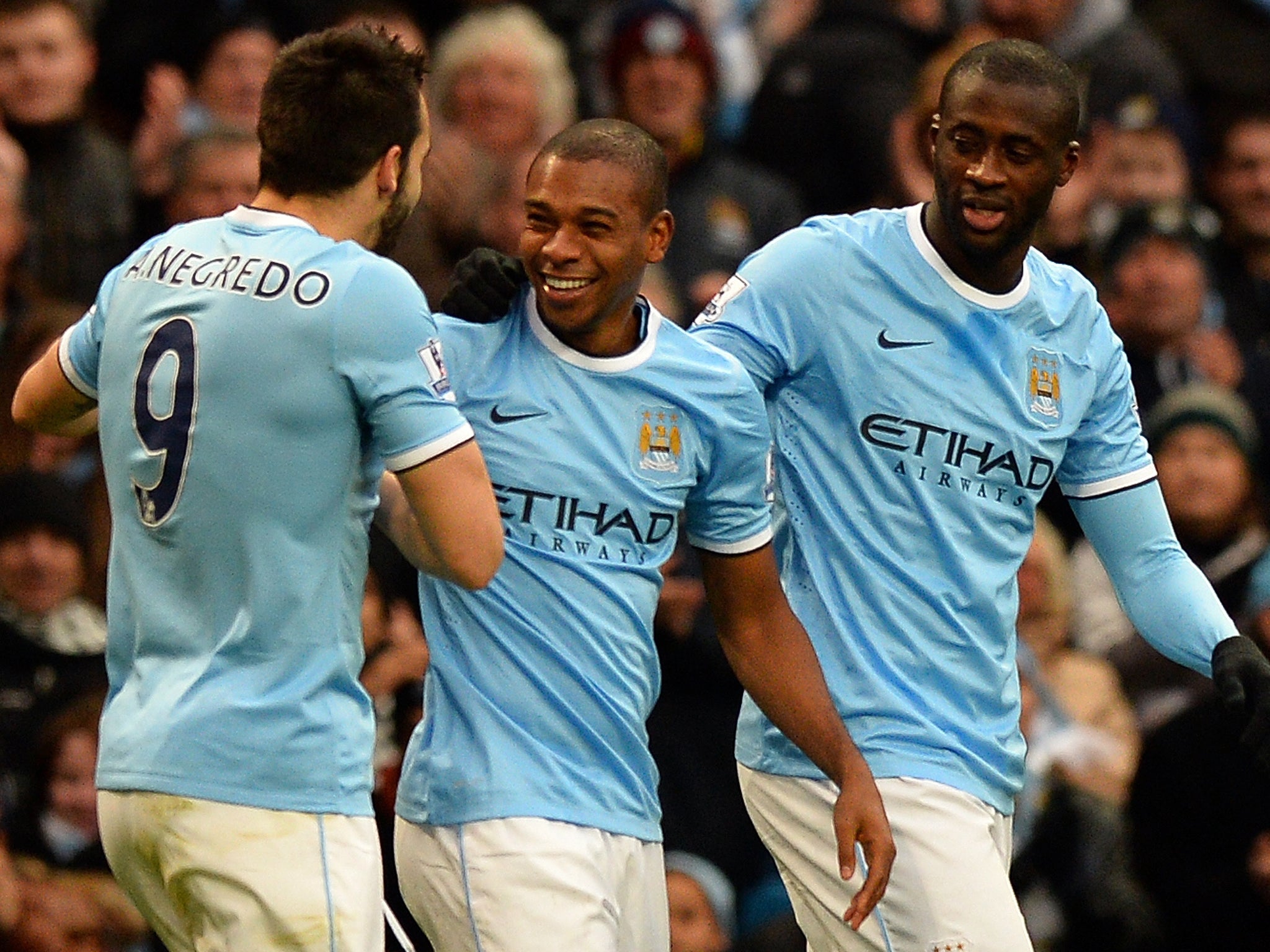 Fernandinho led the way in a man-of-the-match performance