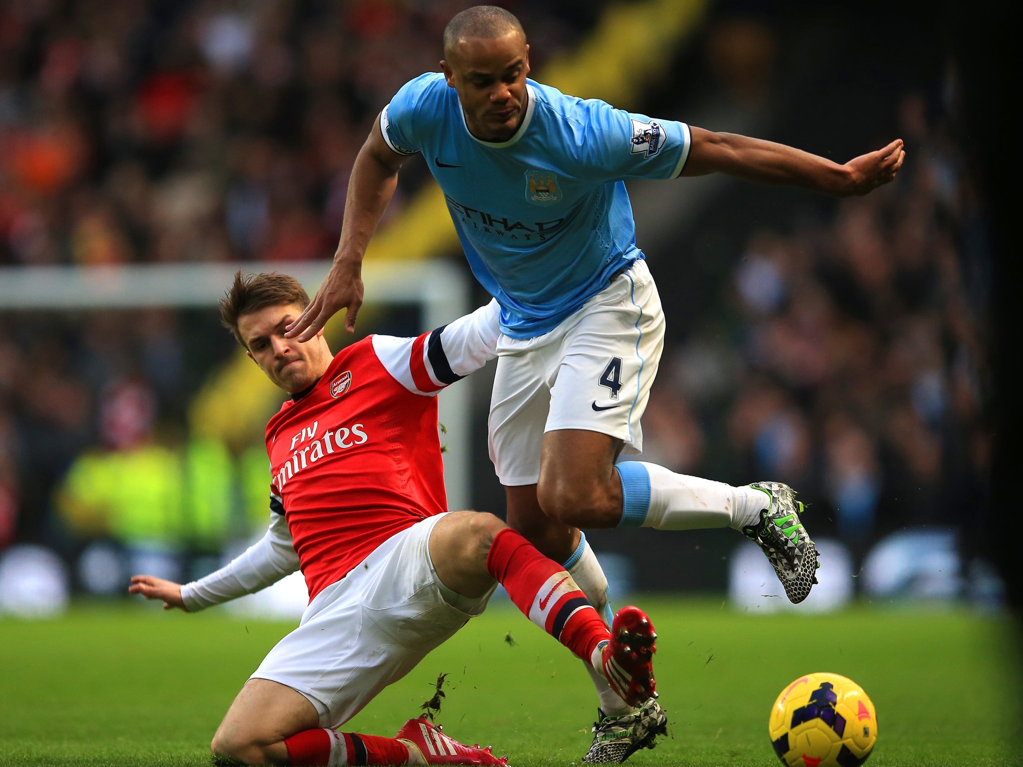 Manchester City captain Vincent Kompany wants his side to address their away form after stretching home run to eight wins out of eight