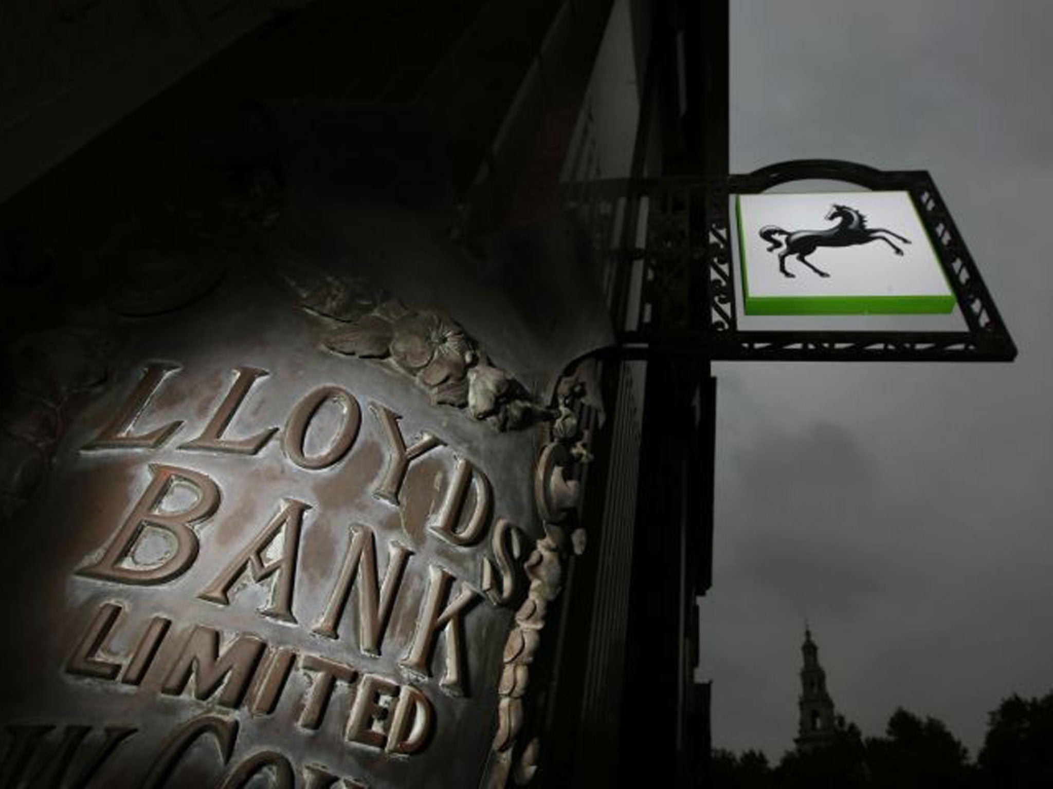 Lloyds was the banking sector’s biggest loser