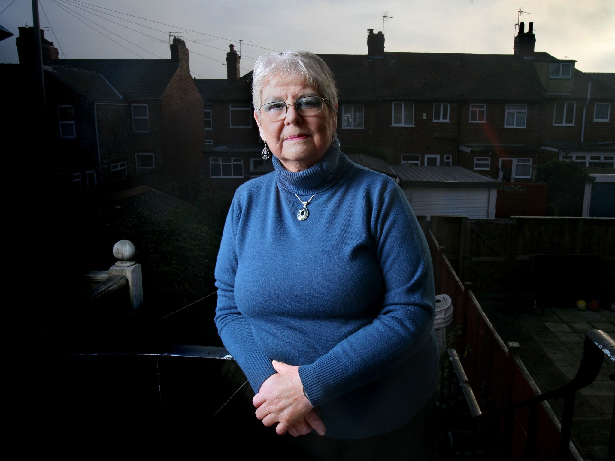 Margaret John at her home in York. She says that ‘when you have cancer, you can’t control it – it controls you’