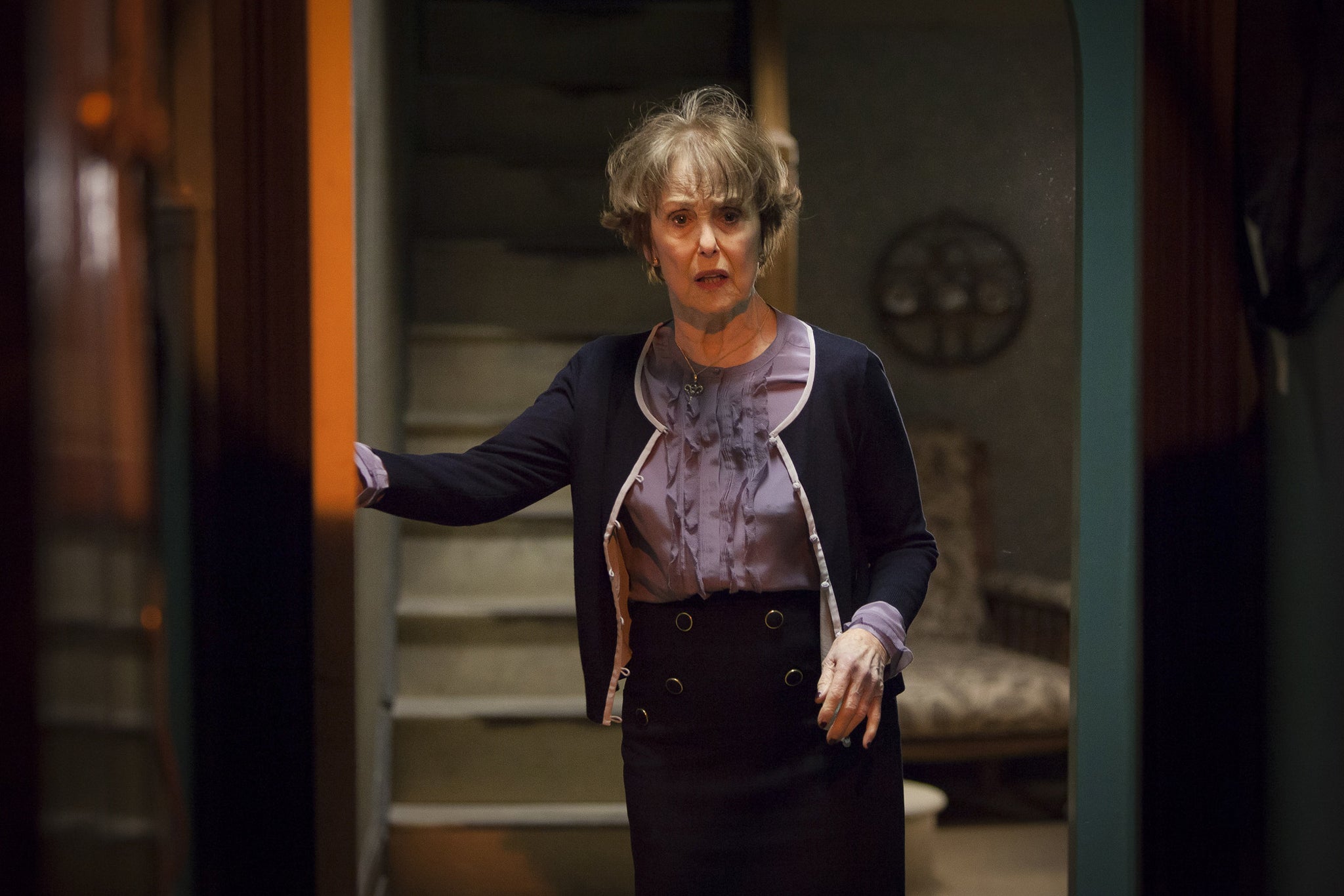 Sherlock series three: Una Stubbs as Mrs Hudson