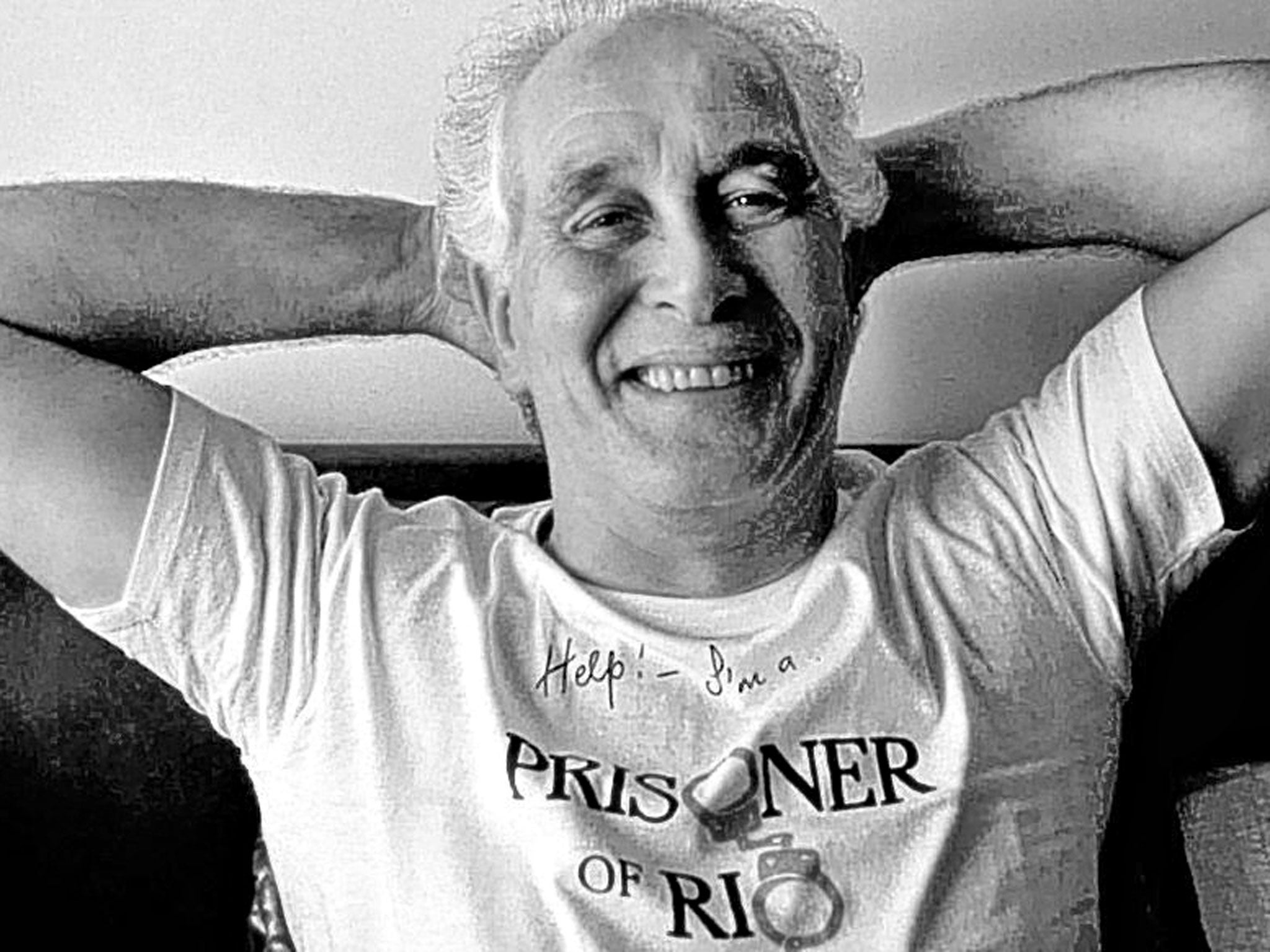 During his exile in Brazil