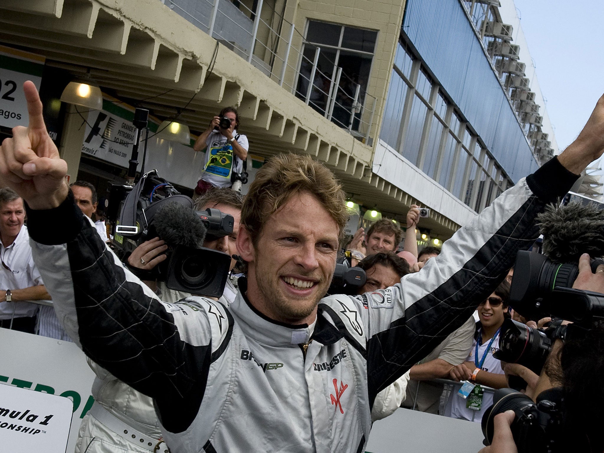 Button won the title with Brawn GP in 2009