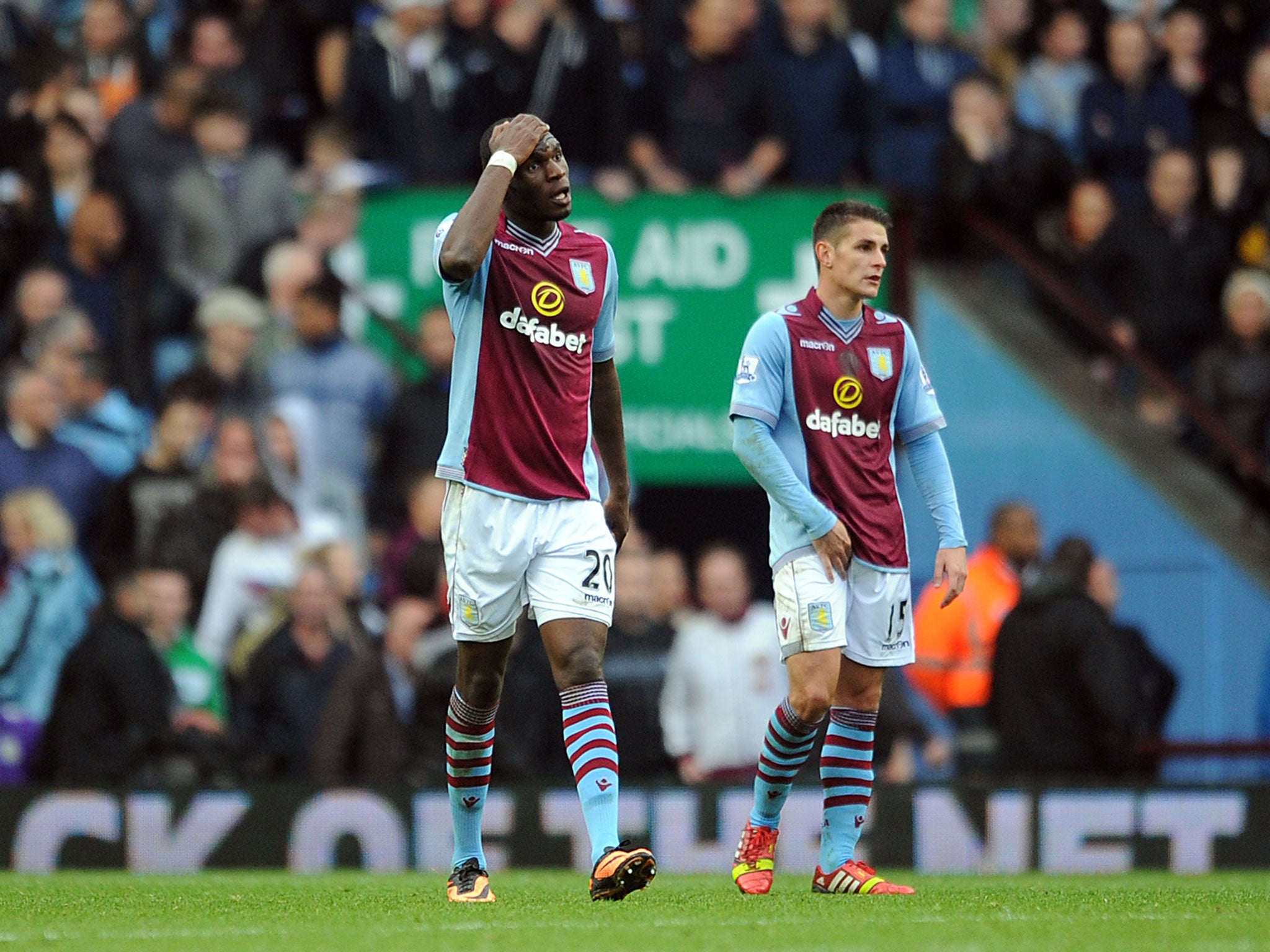 Aston Villa striker Christian Benteke has not scored since October with pundit Jamie Redknapp claiming he is "playing like a pussycat'