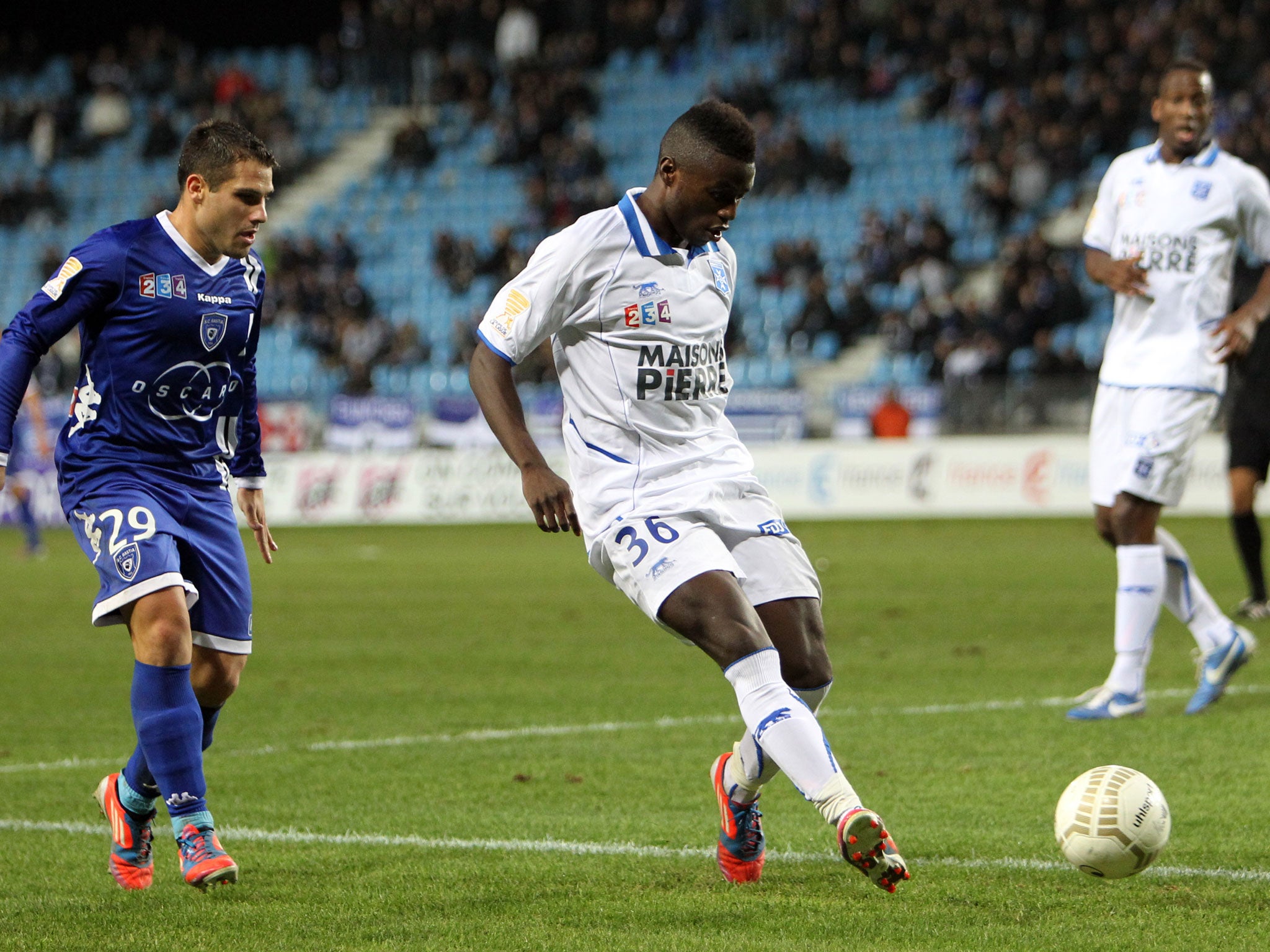 Auxerre's Paul-Georges Ntep