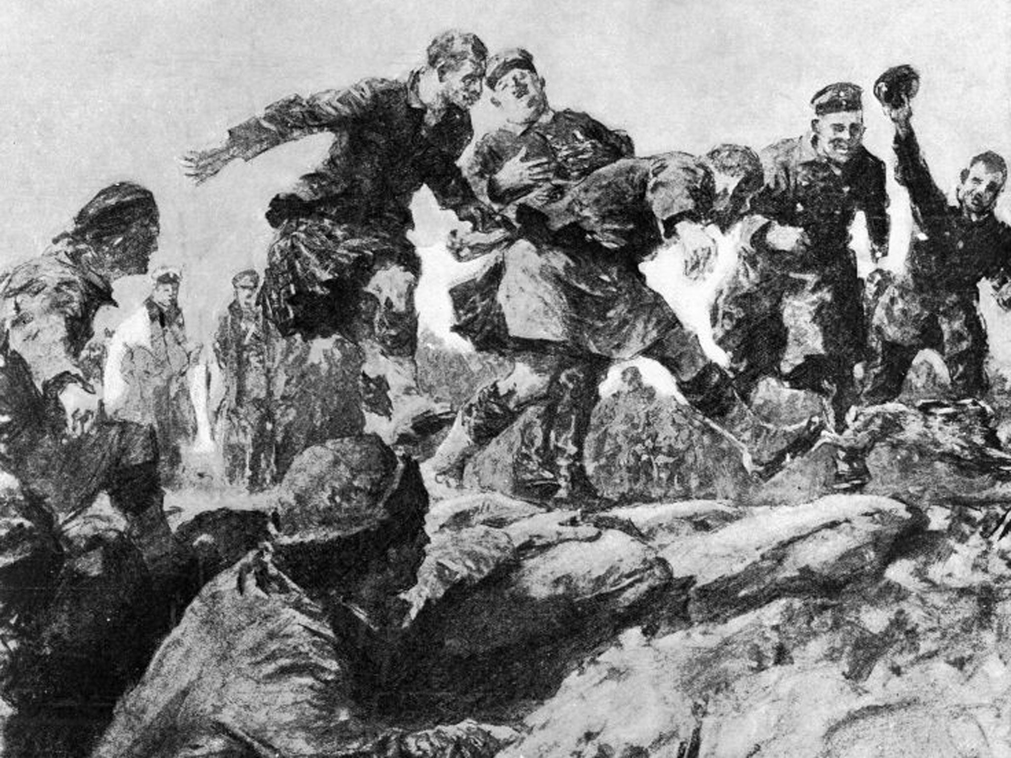 Yuletide truce: The unofficial 1914 ceasefire when British and German soldiers came out of their trenches to play football and sing carols